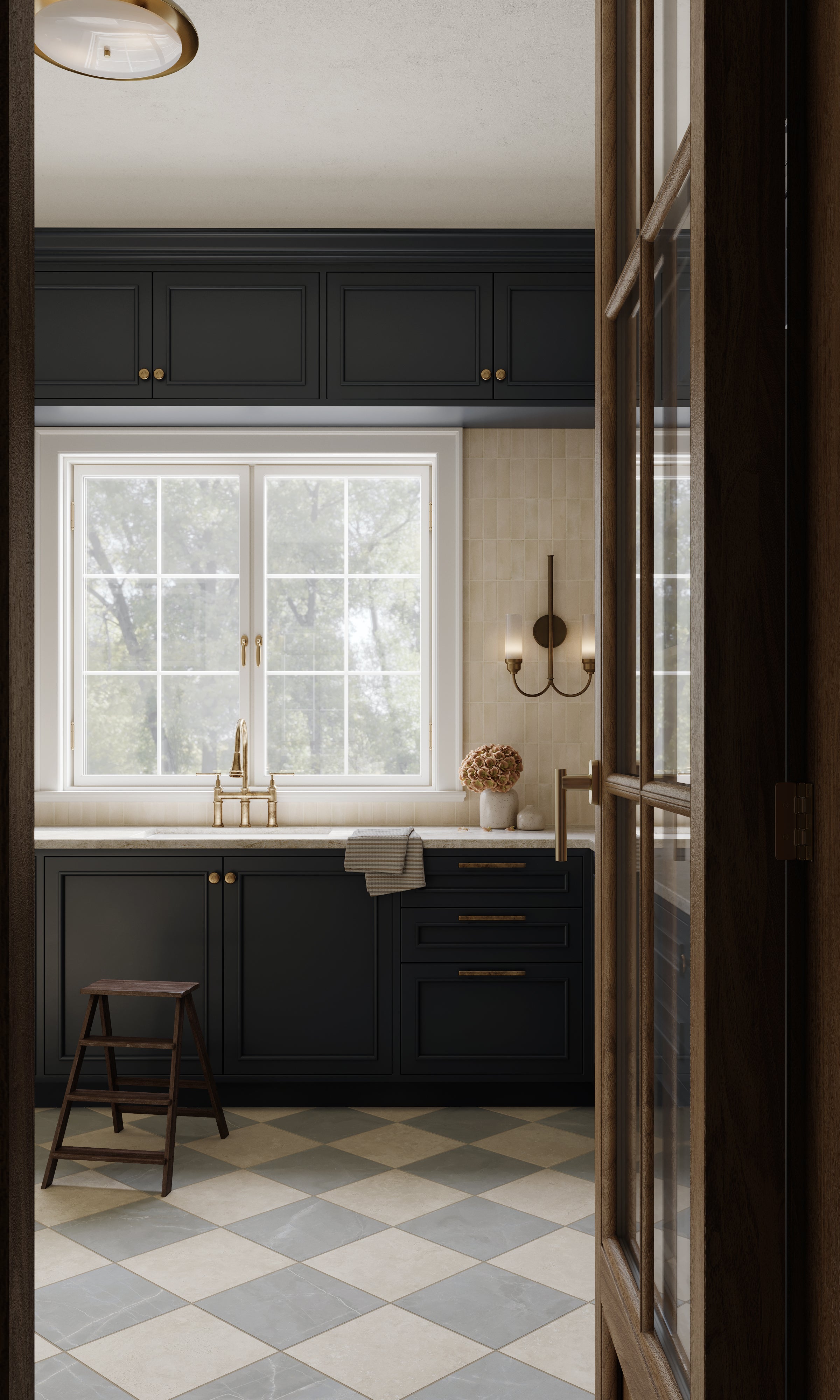 Natasha 2x6 Matte Porcelain Tile in Bone