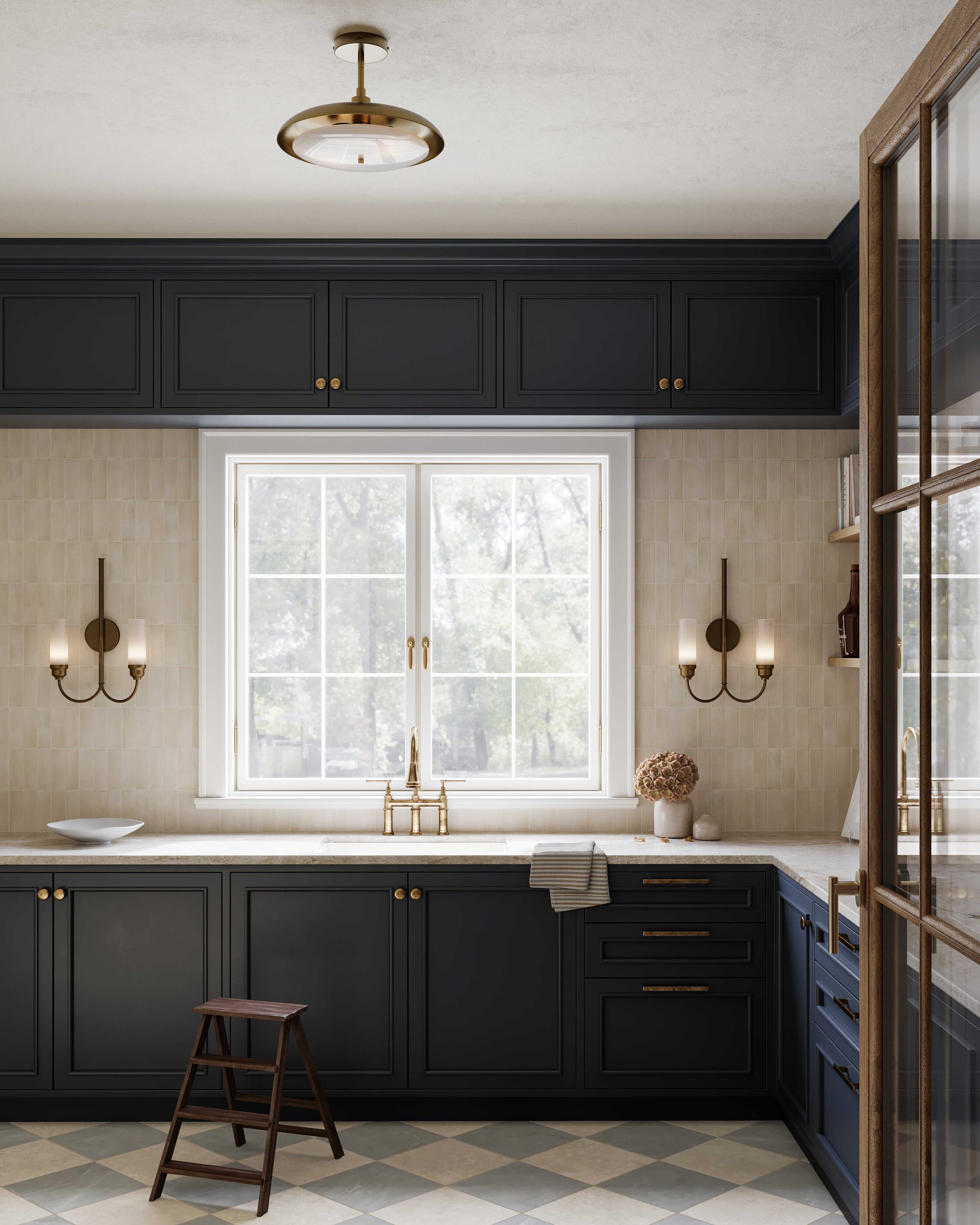 Natasha 2x6 Matte Porcelain Tile in Bone