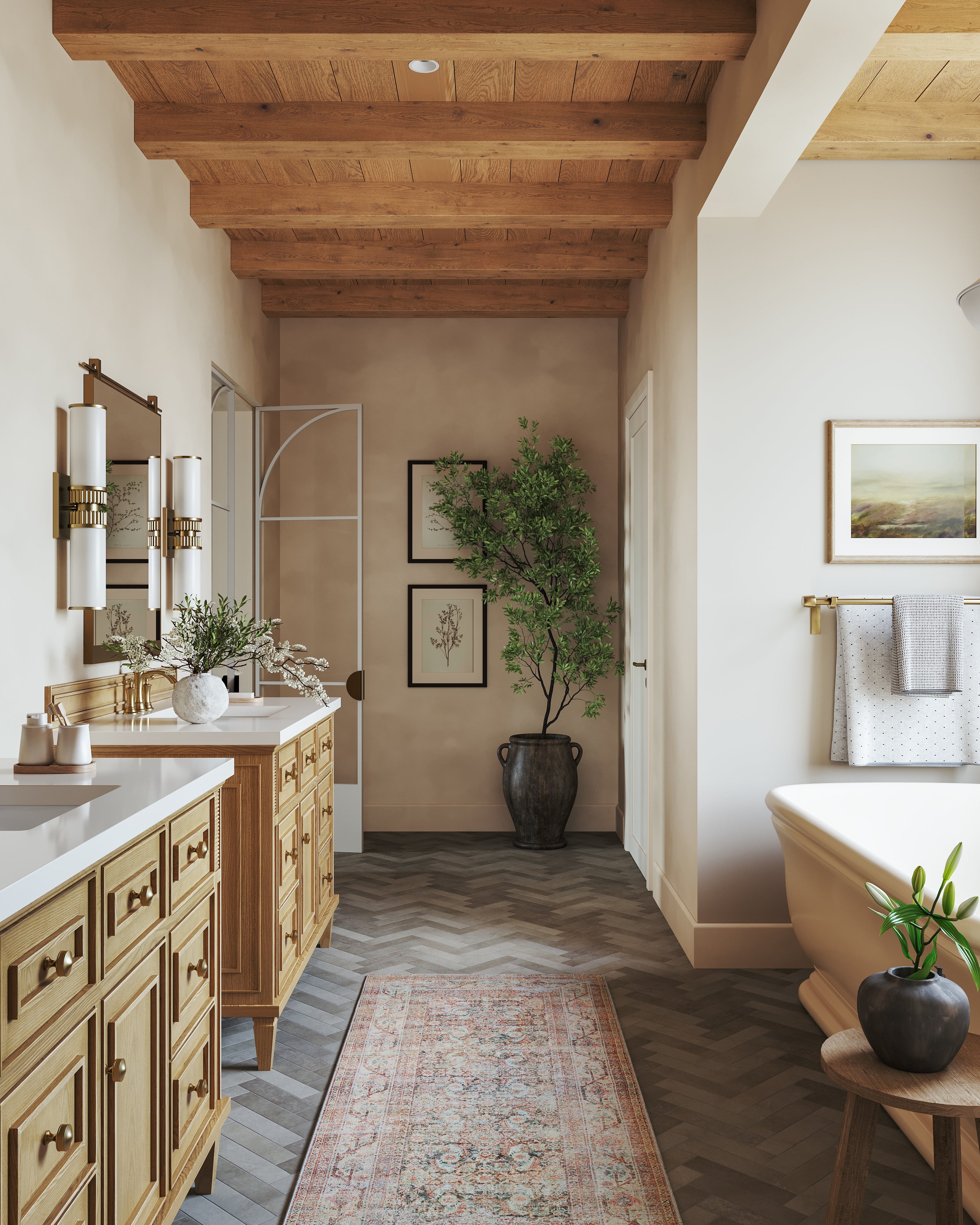 未使用TOWA東和タイルカーペットグレージュ2セット※Ton Juliet 2.5x10 Matte Porcelain Tile in Charcoal