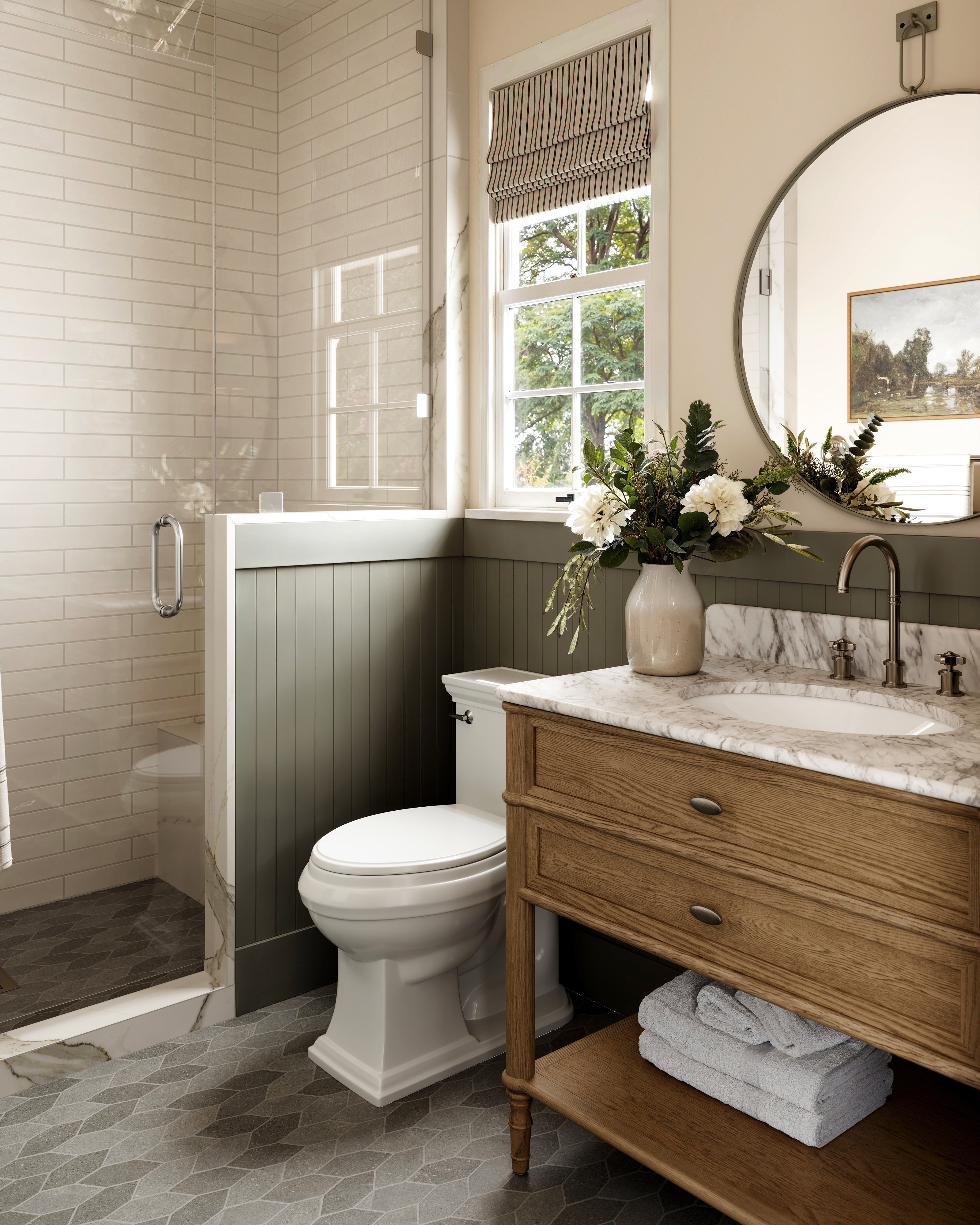 Jaden 2.5x16 Glossy Ceramic Tile in Eggshell