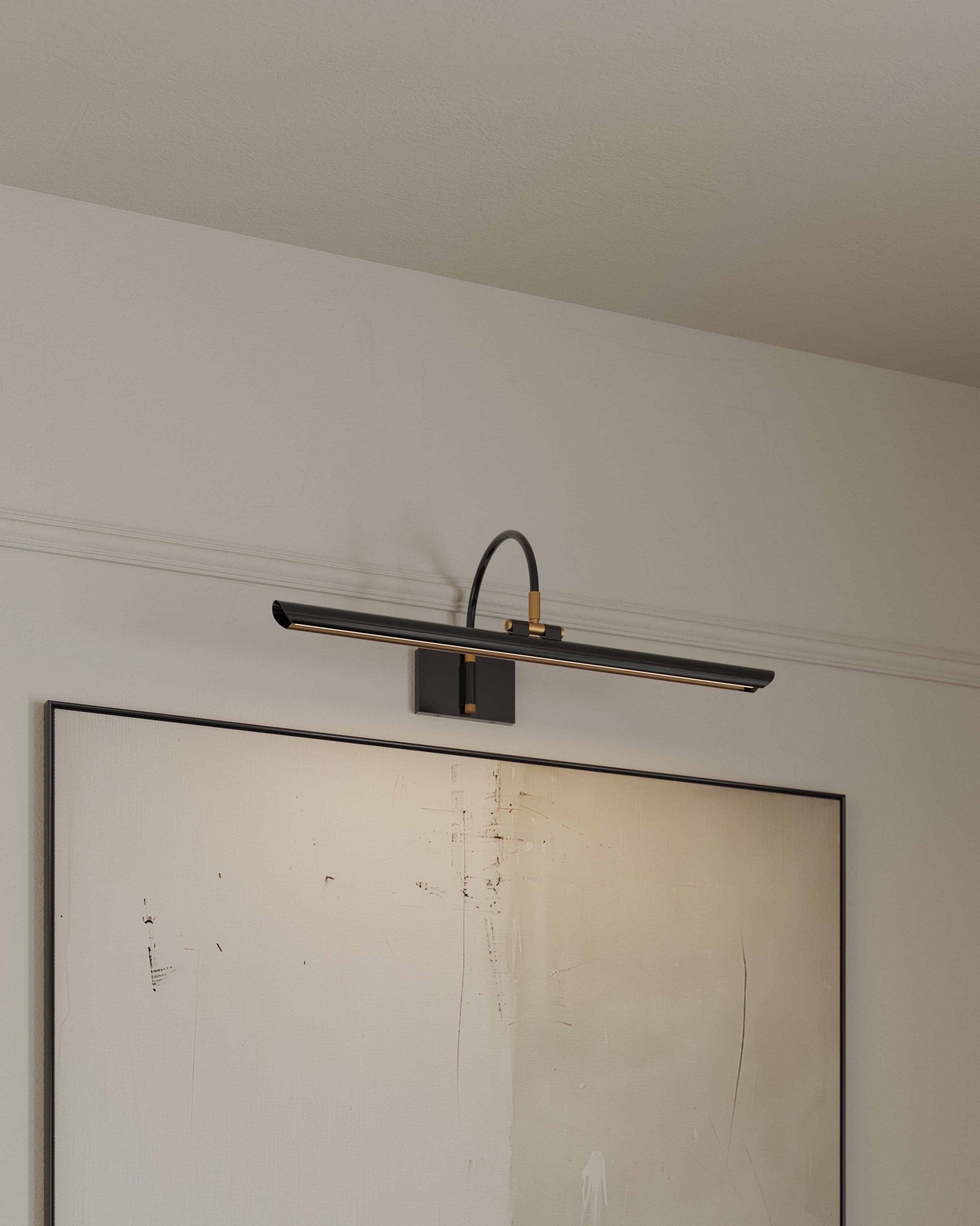 McAvoy 24" Picture Light in Aged Old Brass