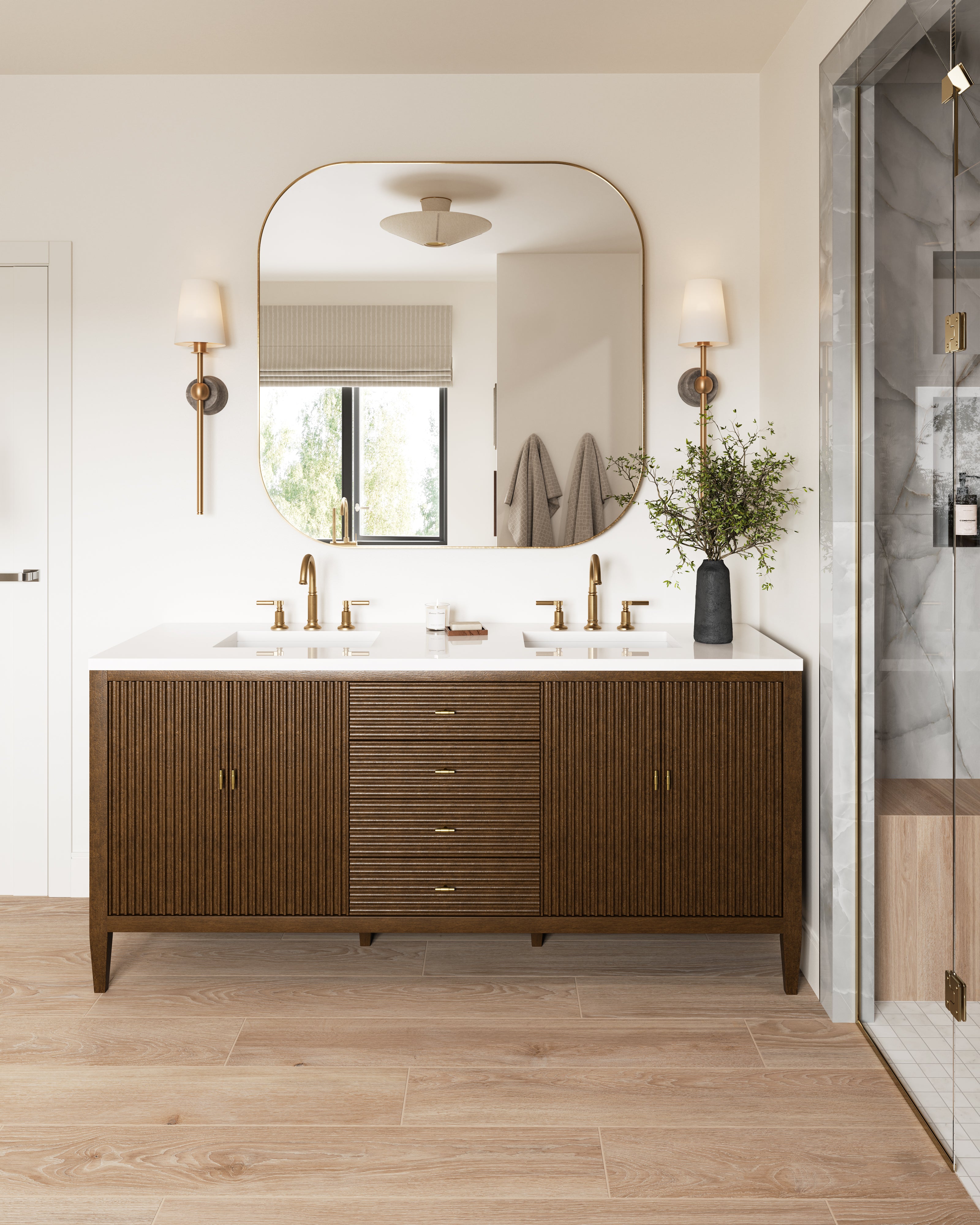 Aniston 2x2 Matte Porcelain Mosaic Tile in Carrara Bianco