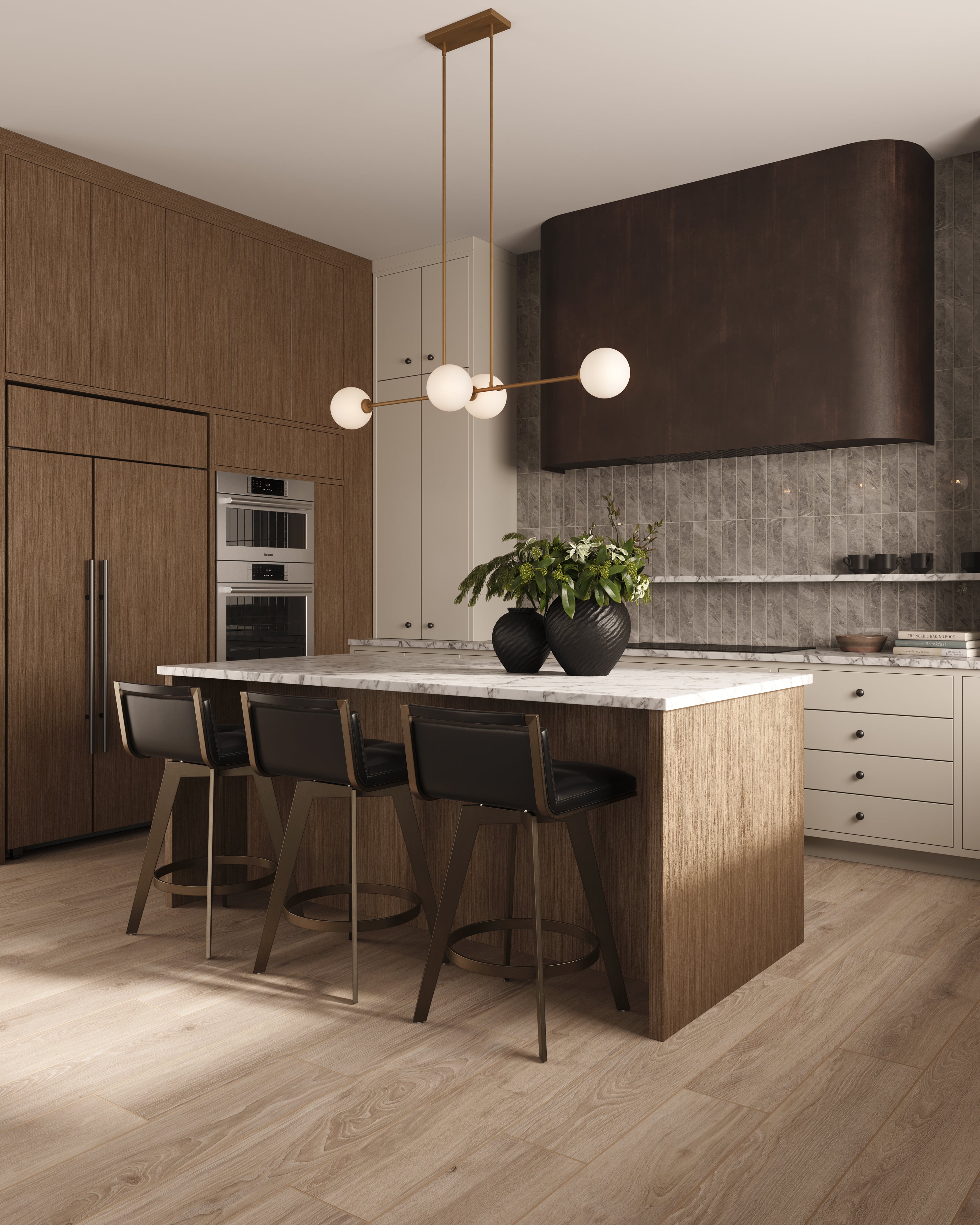 Jameson 8x48 Matte Porcelain Tile in Camel