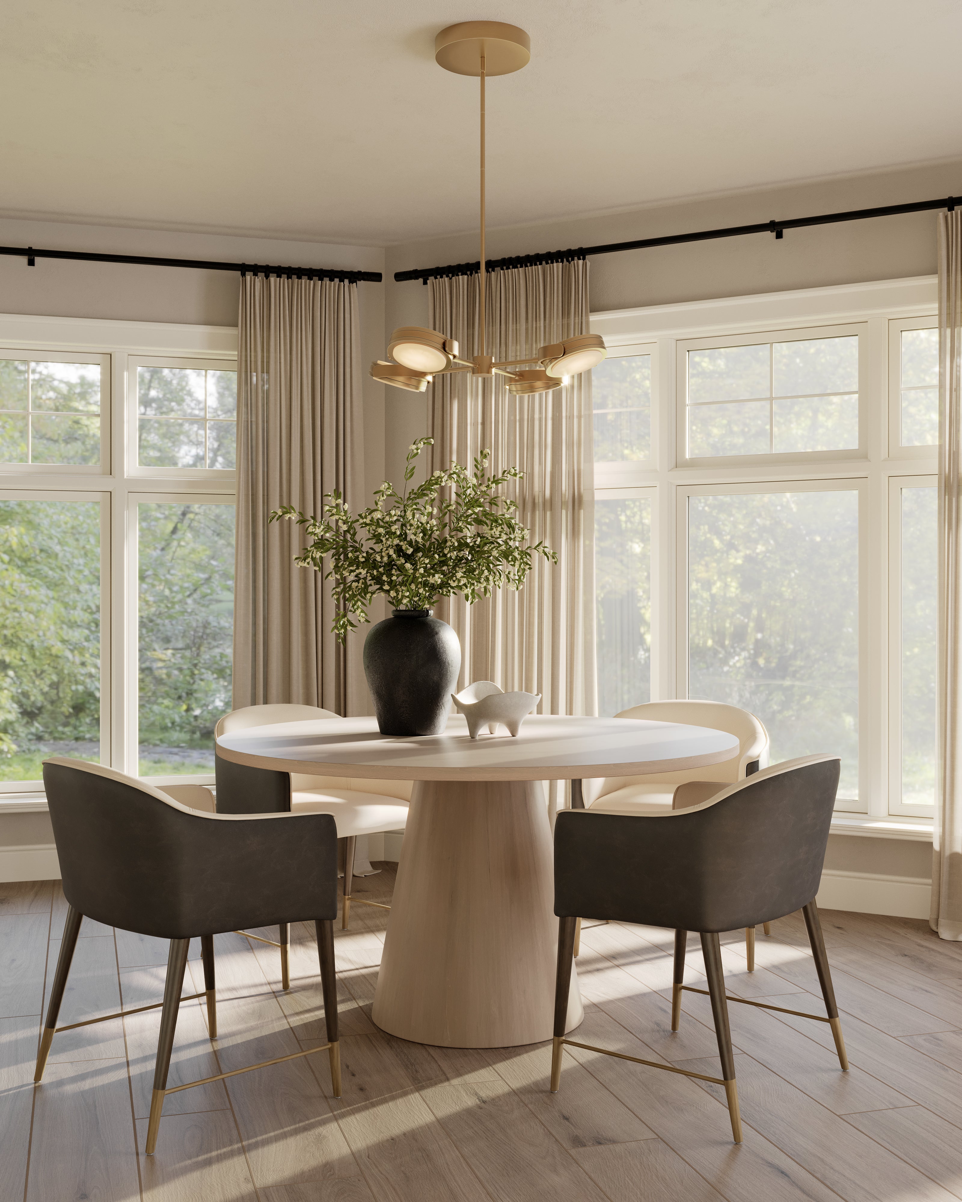 Preston 8x48 Matte Porcelain Tile in Pine