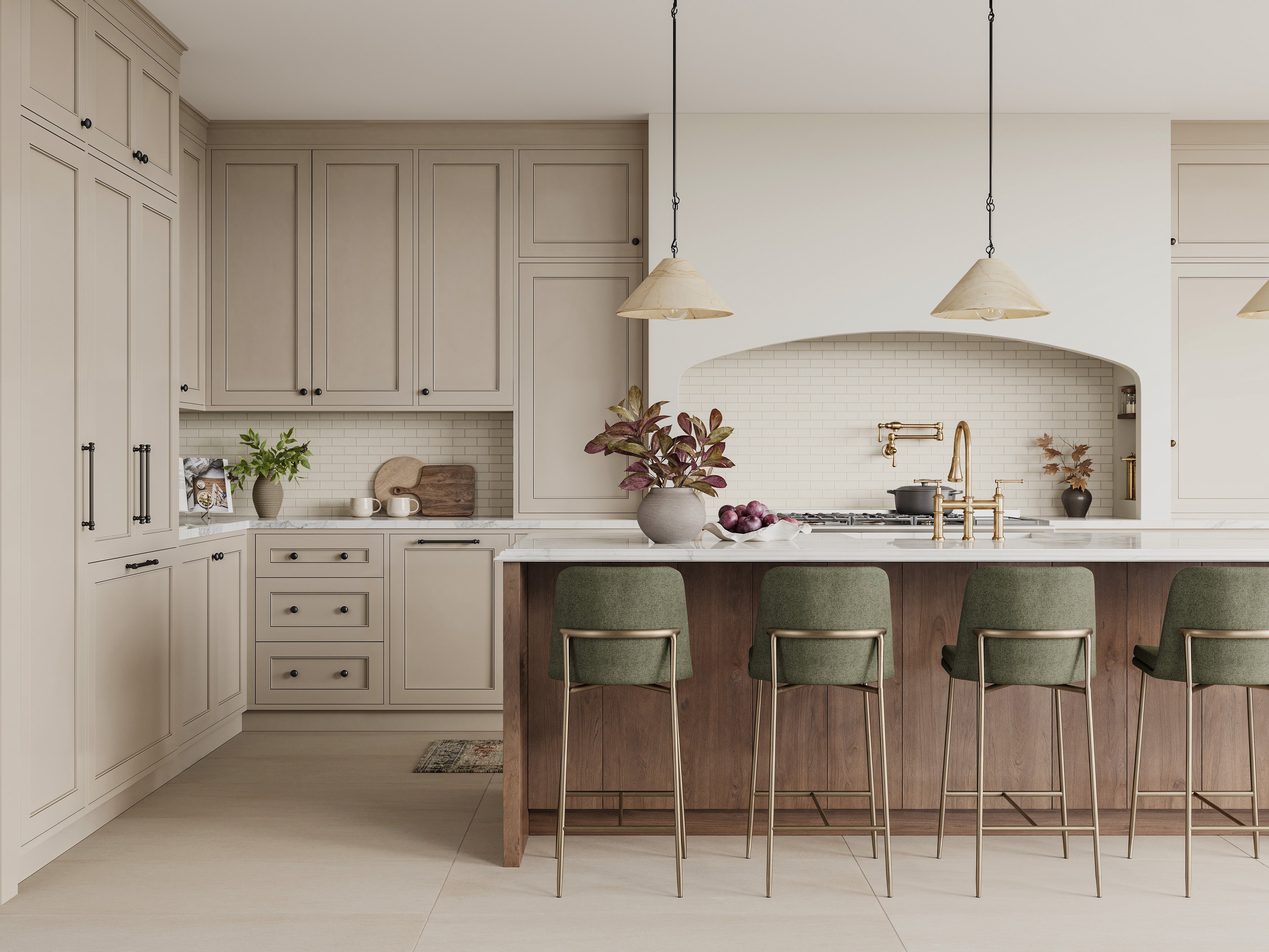 Dani 1.6x5 Matte Ceramic Tile in Cream