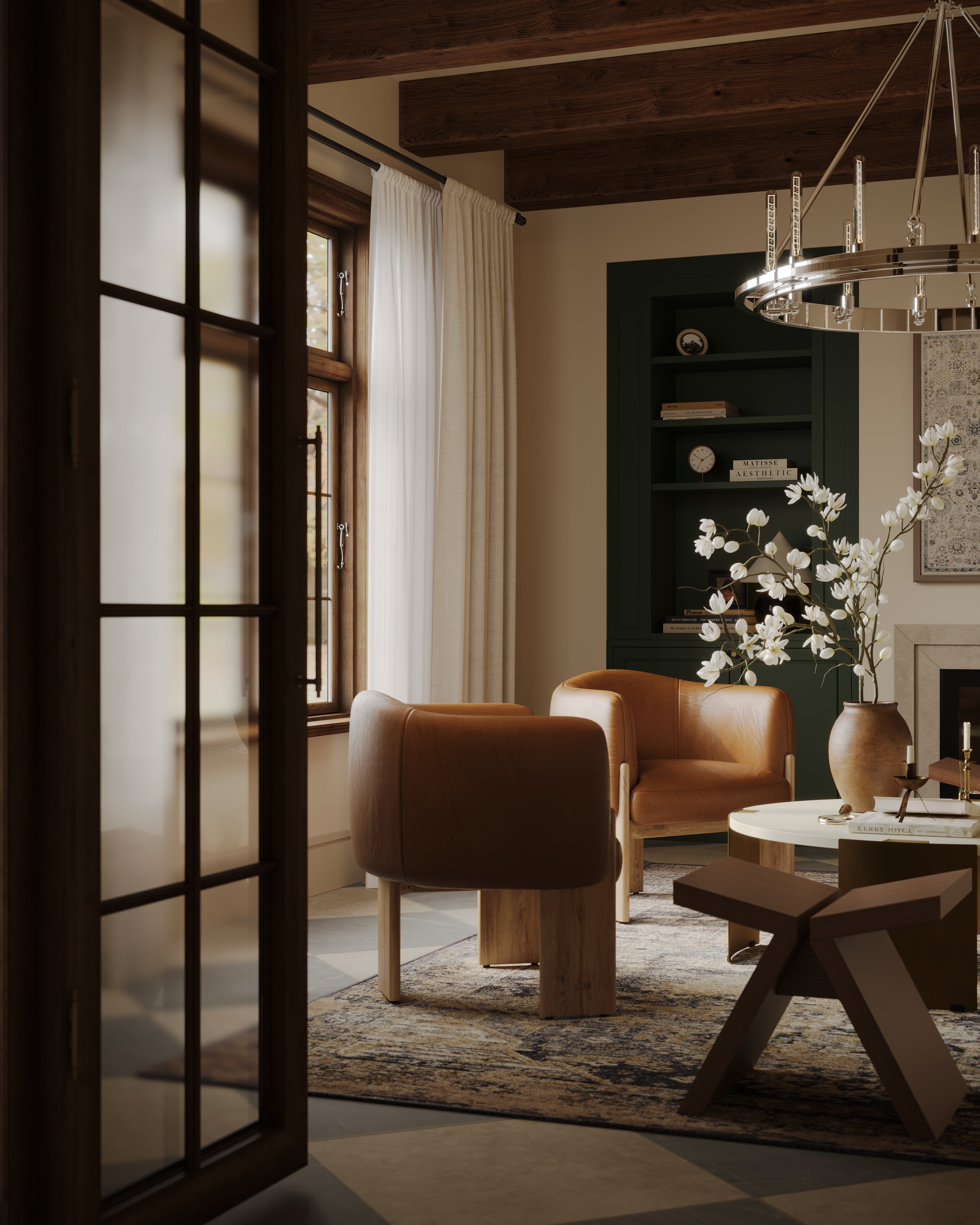 McGowan Rug in Midnight / Sand