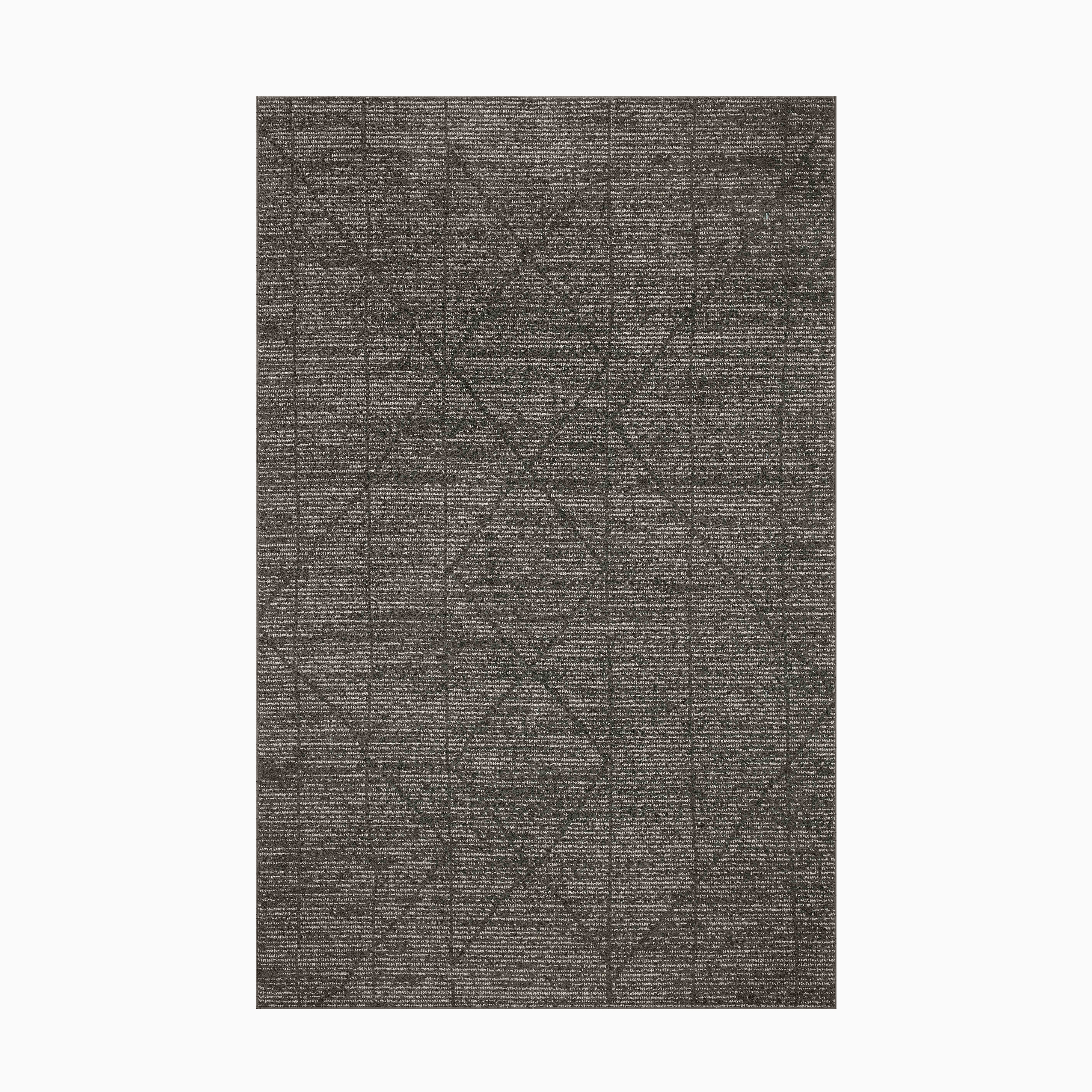 Liddy Rug in Graphite / Pearl