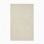 Hand-hooked wool rug in ivory cream, designed with subtle detailing that adds depth and warmth to transitional spaces.