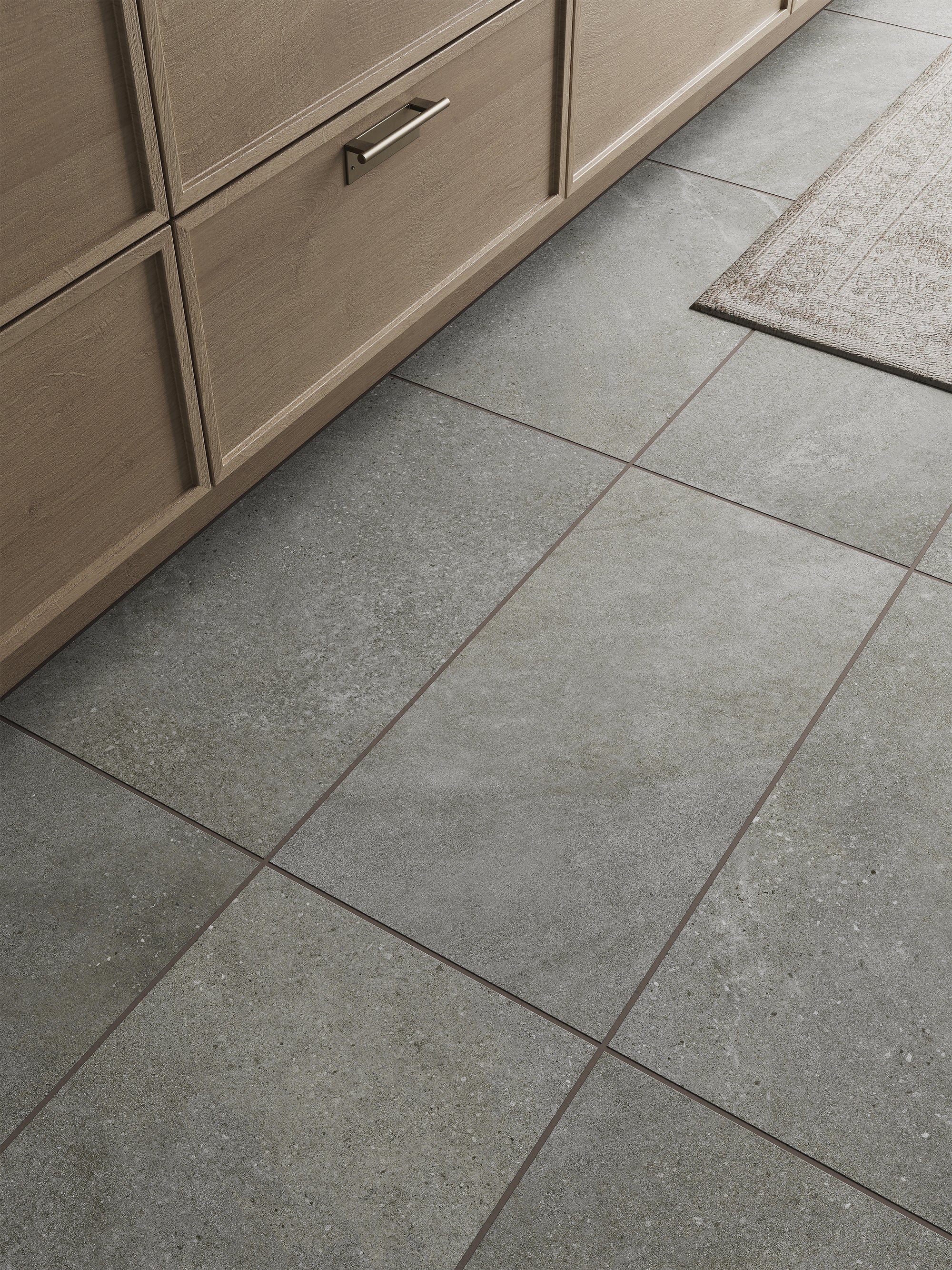 Shea 12x24 Matte Porcelain Tile in Smoke