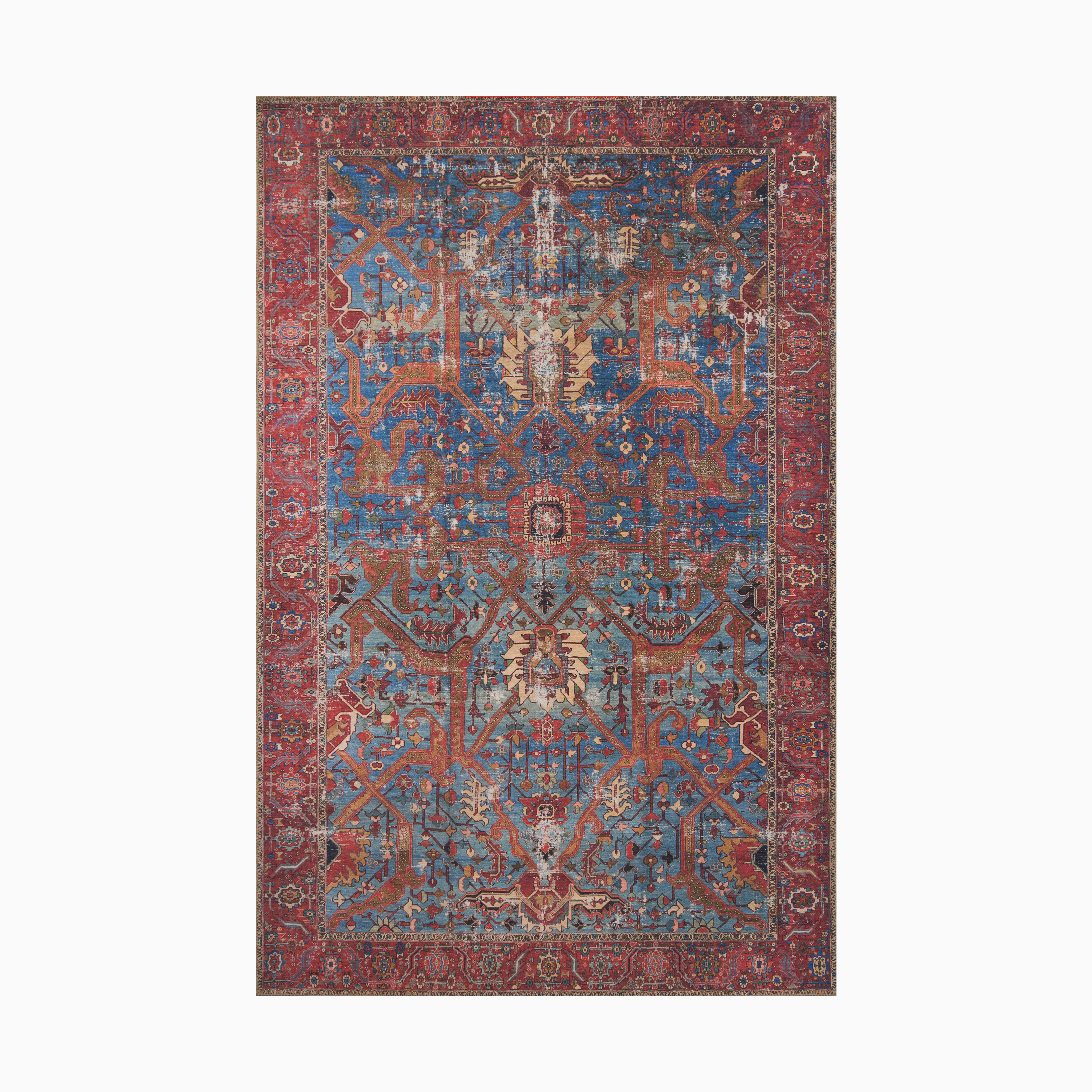 Pascal Rug in Rouge / Lake