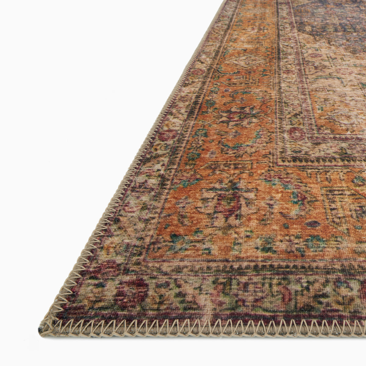Pascal Rug in Terracotta / Multi