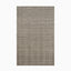 Hand loomed transitional wool blend rug in taupe-gray, crafted with durable natural fibers for a sophisticated and versatile foundation.