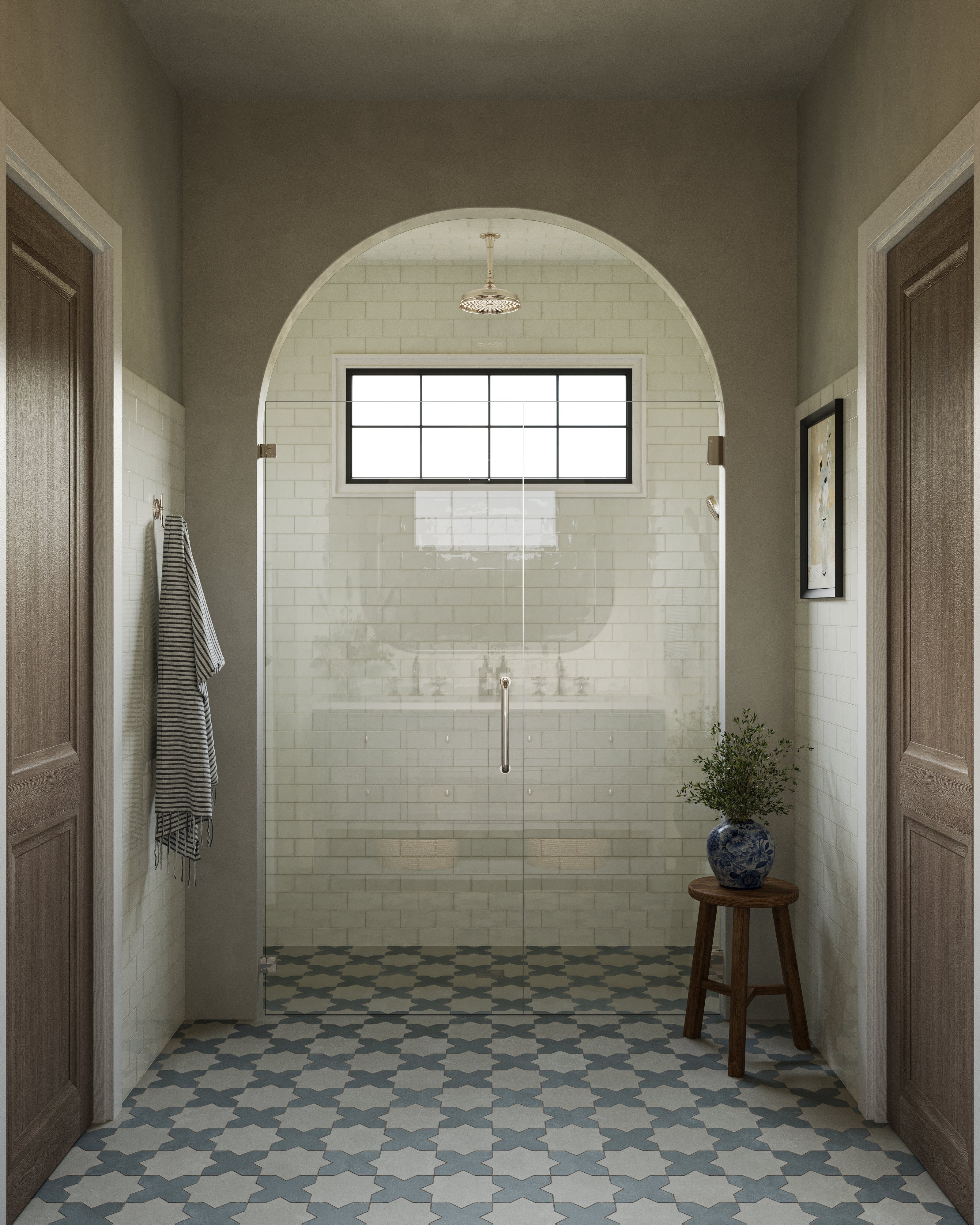 Mikayla 2.5x5 Glossy Ceramic Tile in Eggshell