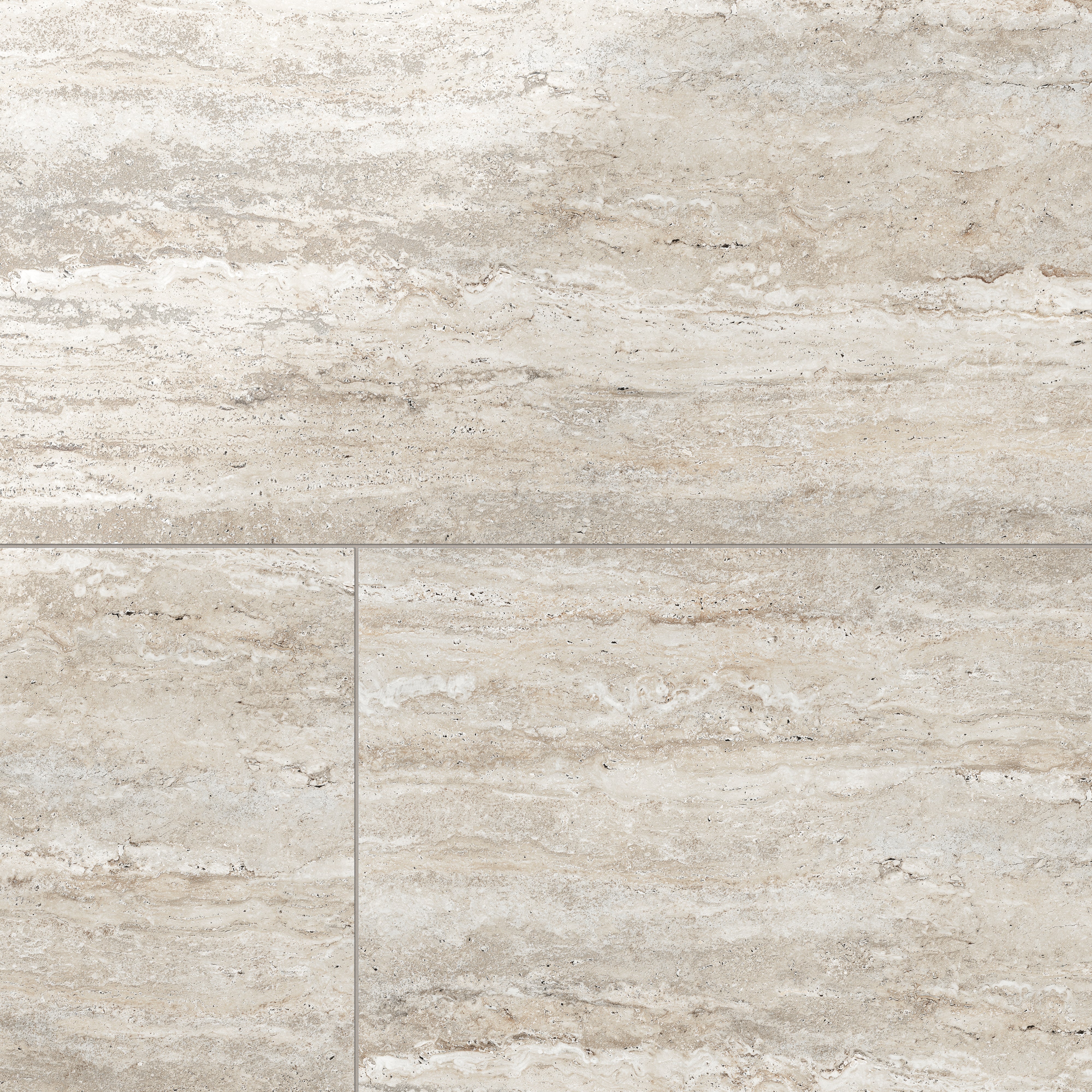 Marlow 24x48 Polished Porcelain Tile in Silver