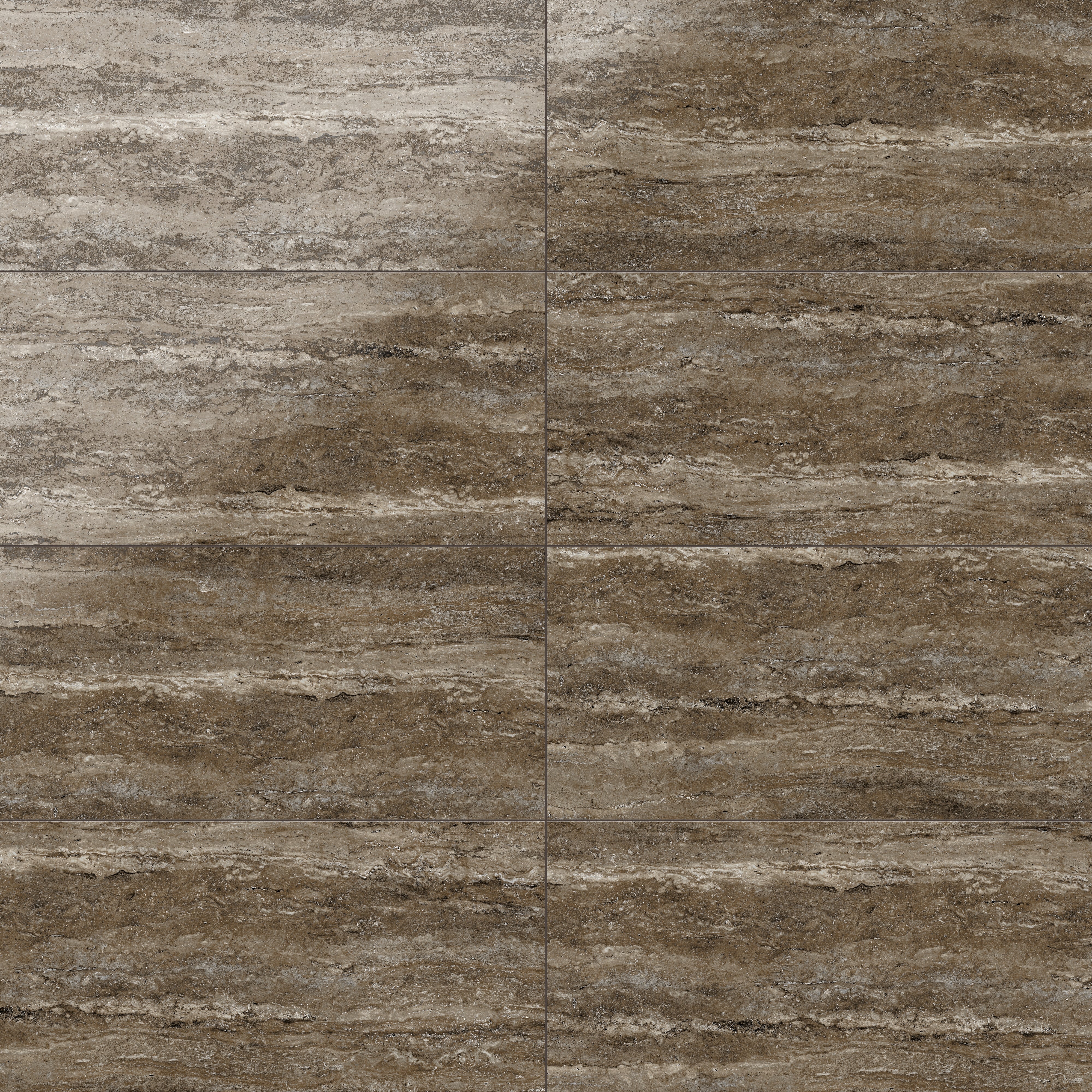 Marlow 24x48 Polished Porcelain Tile in Titanium
