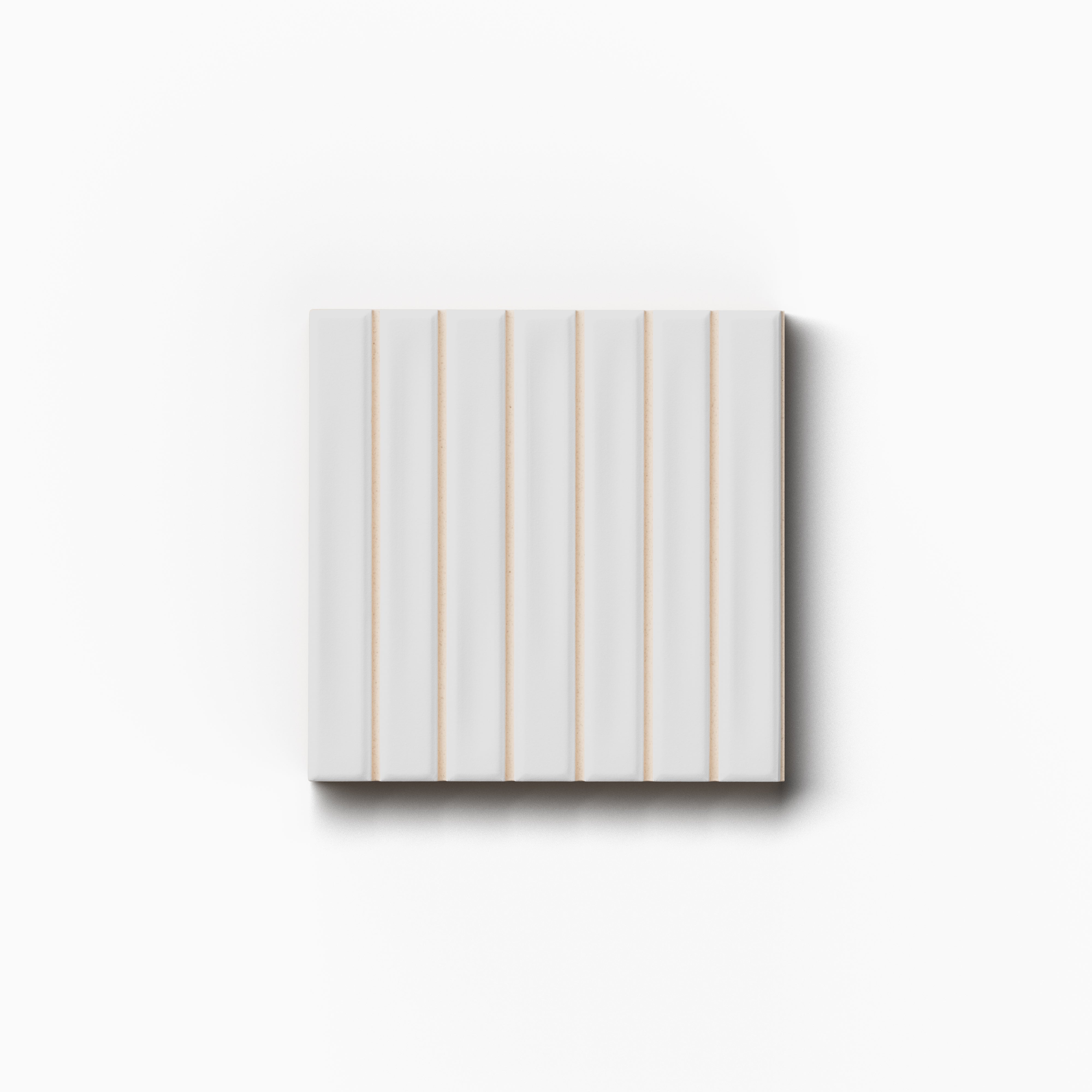 Celia 5 x 5 Matte in White Sample