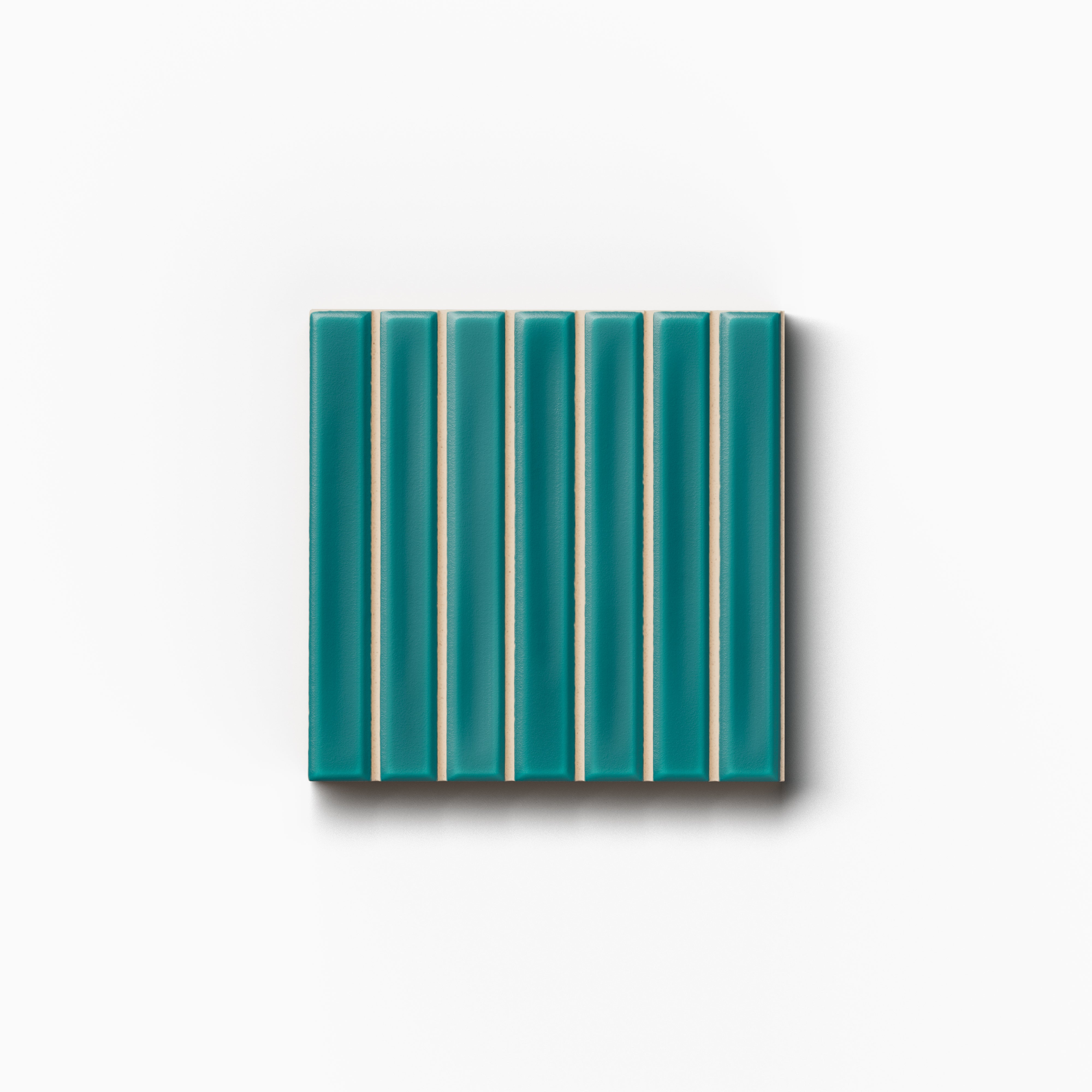 Celia 5 x 5 Matte in Teal Sample