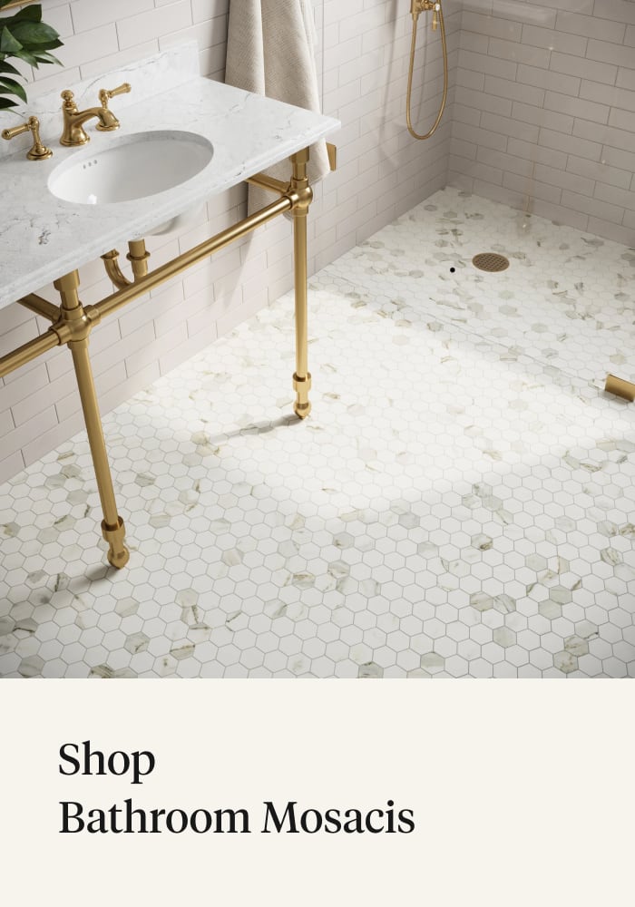 Illustration of Bathroom Tile Shopping Tips
