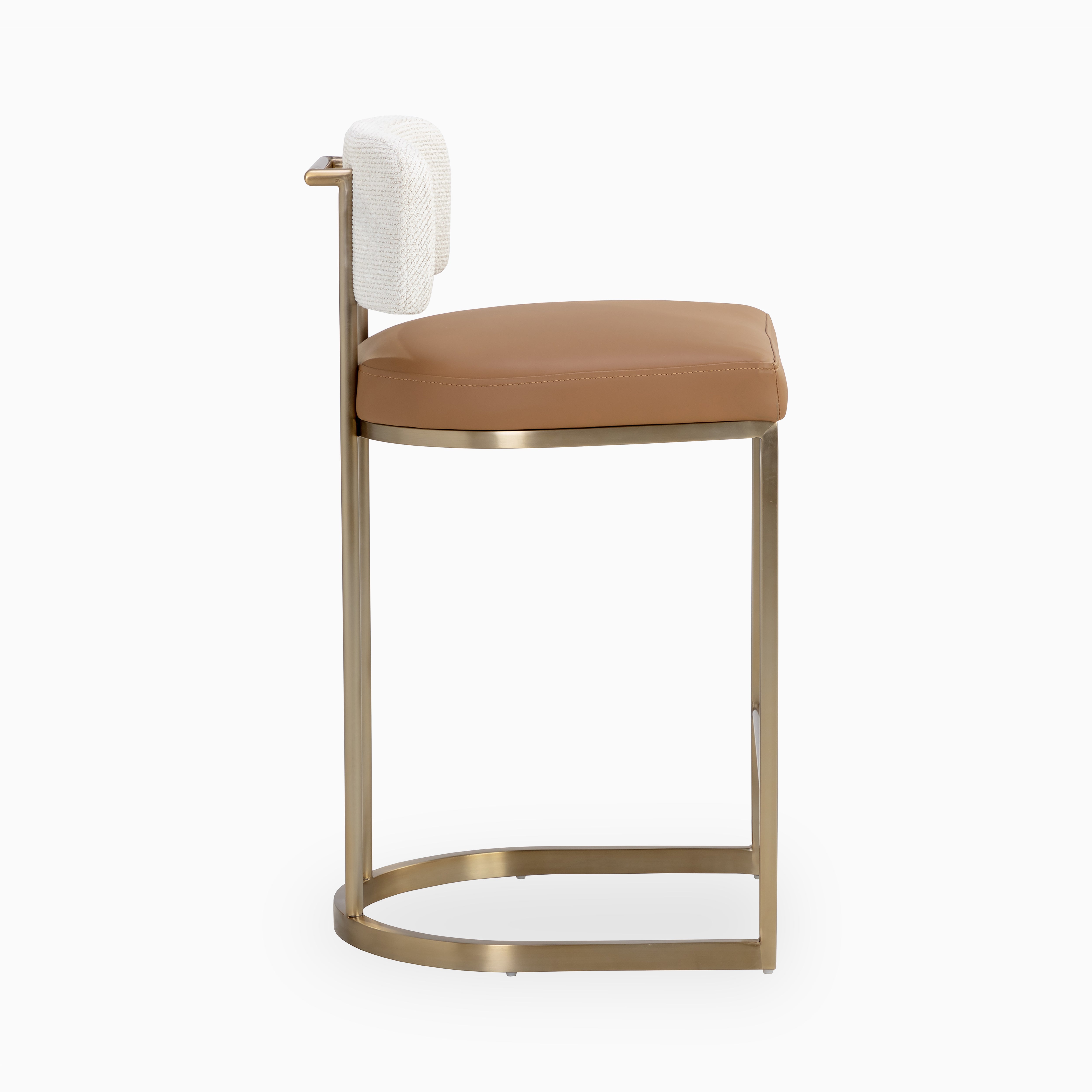 Kenzie Counter Stool in Napa Cognac