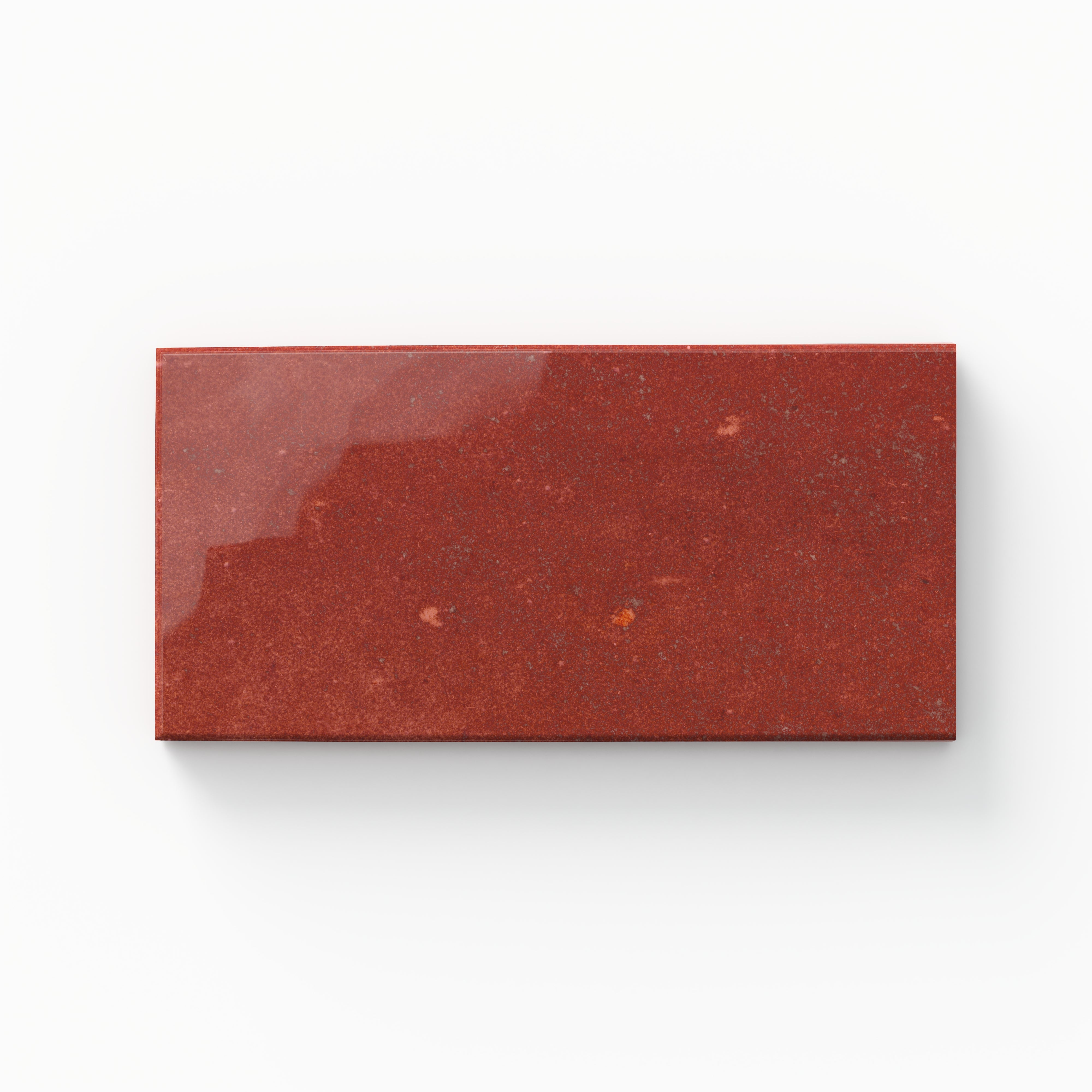 Makenna 3 x 5.5 Glossy in Crimson Sample