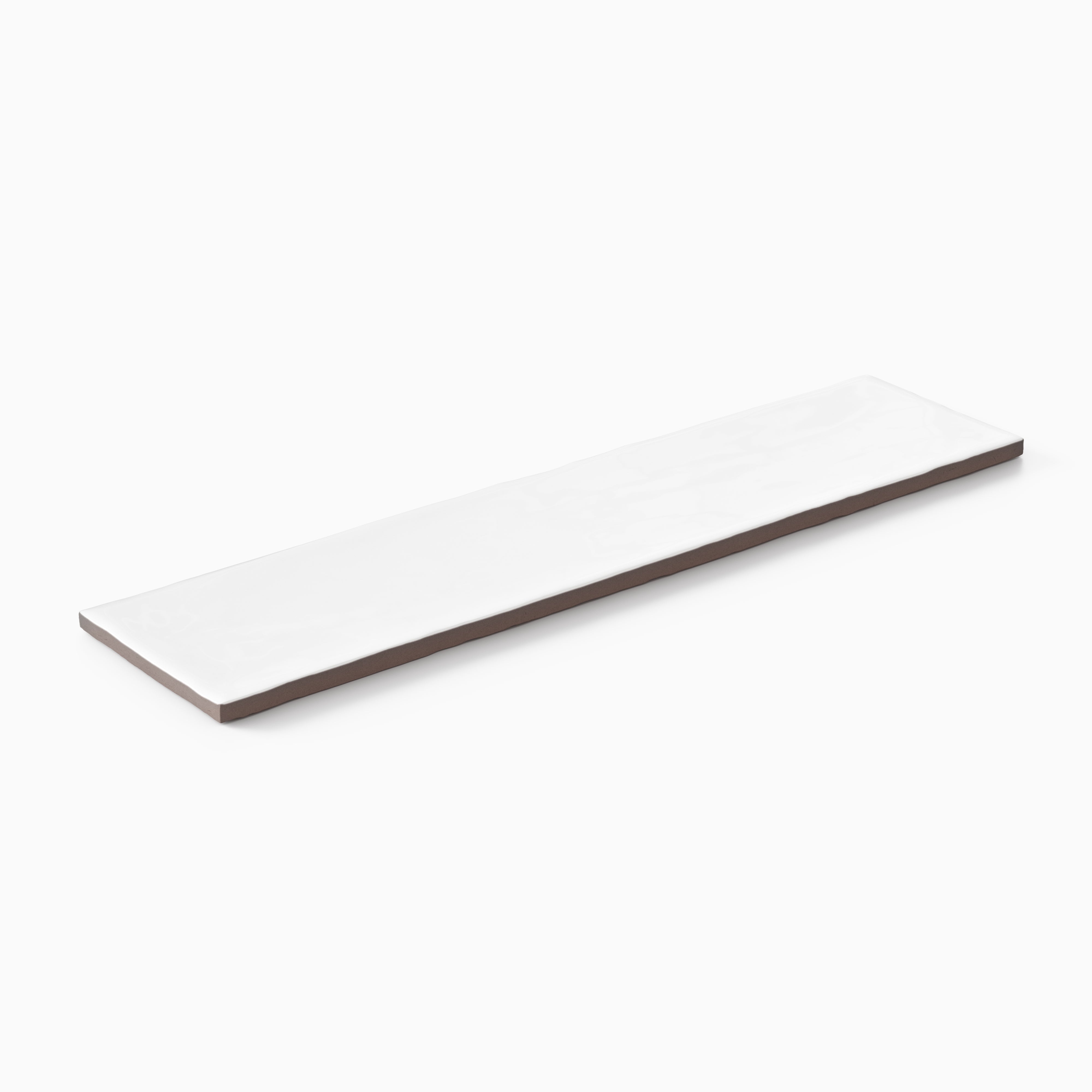 Harper 3 x 12 Glossy Ceramic Tile in White