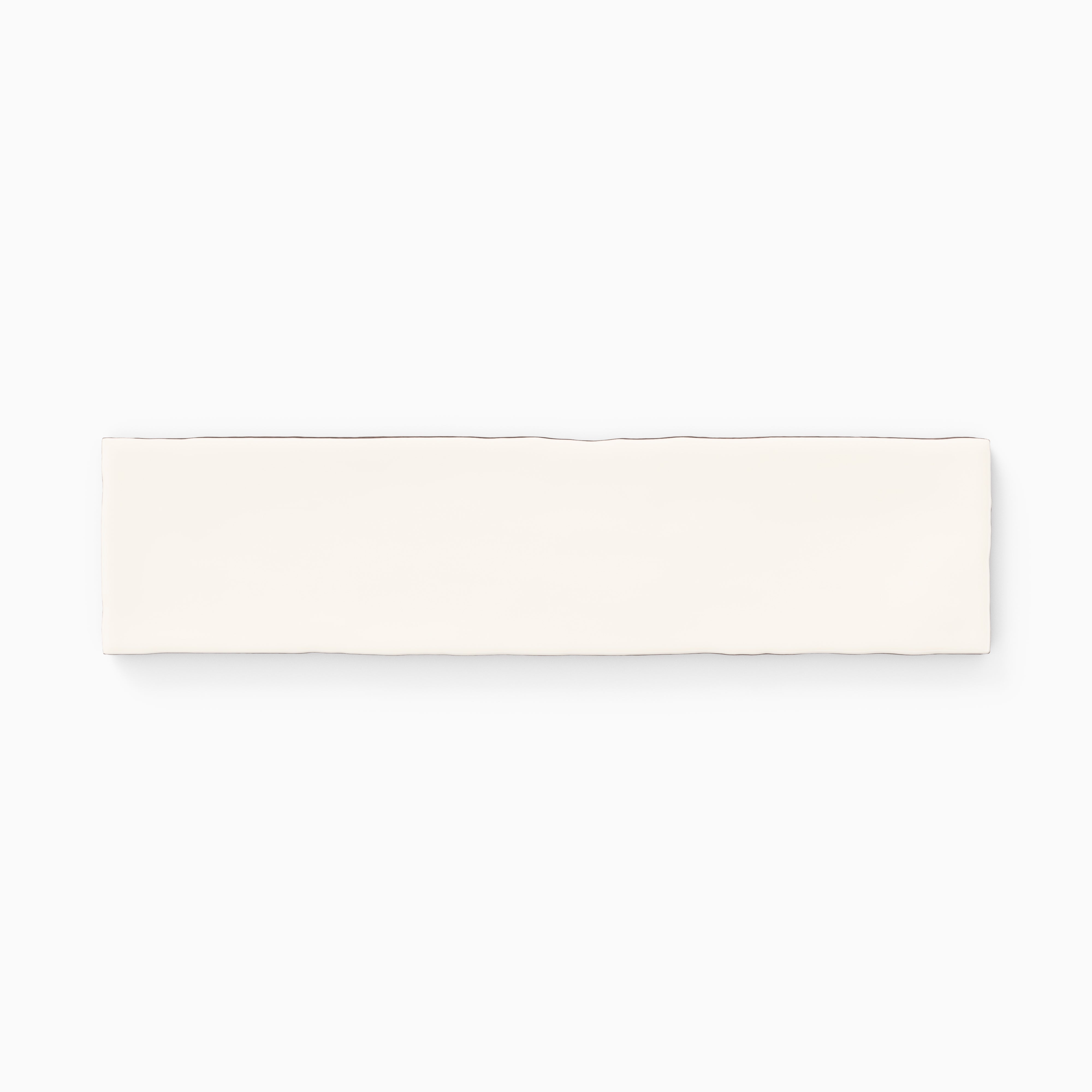 Harper 3 x 12 Glossy Ceramic Tile in Eggshell