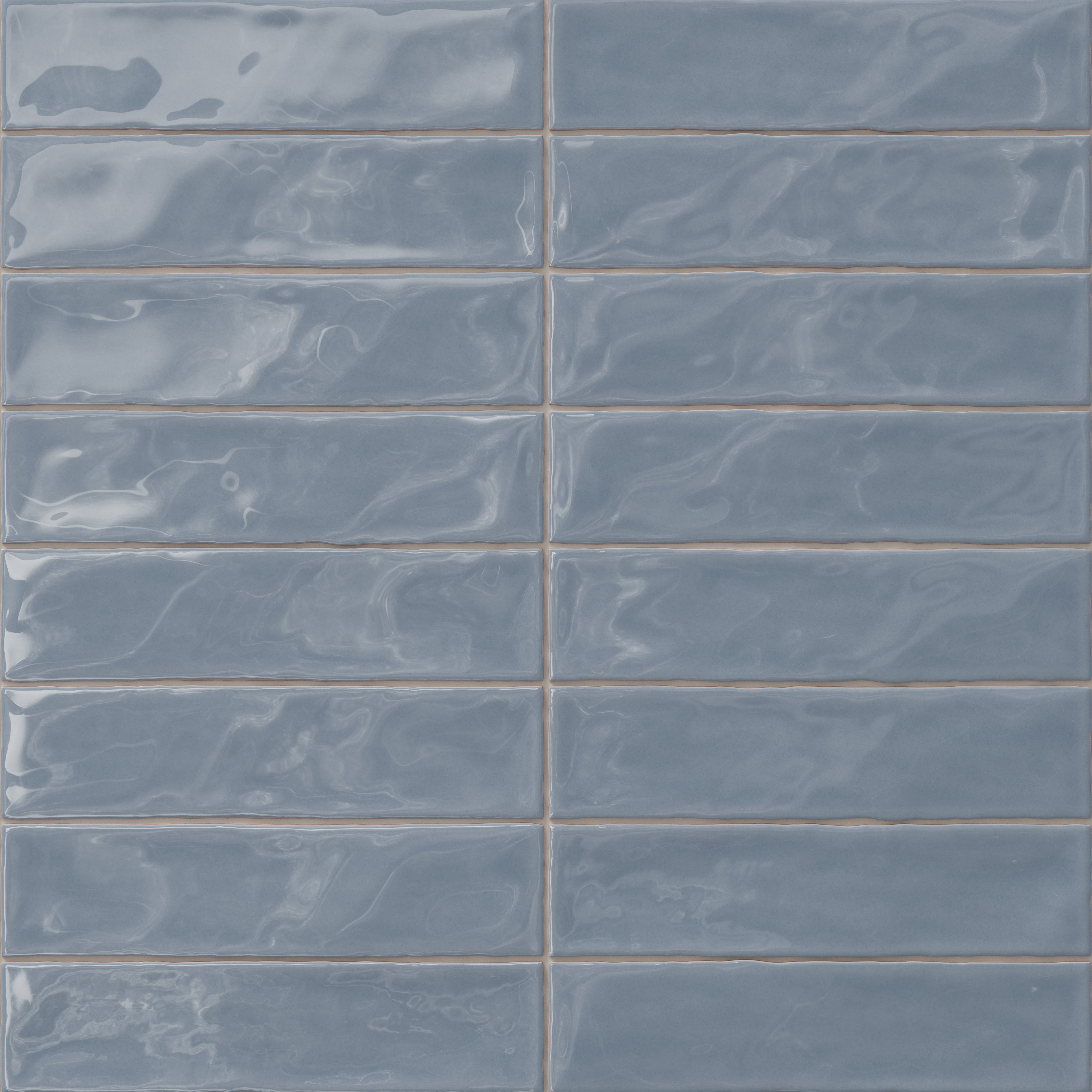 Harper 3 x 12 Glossy Ceramic Tile in Cerulean