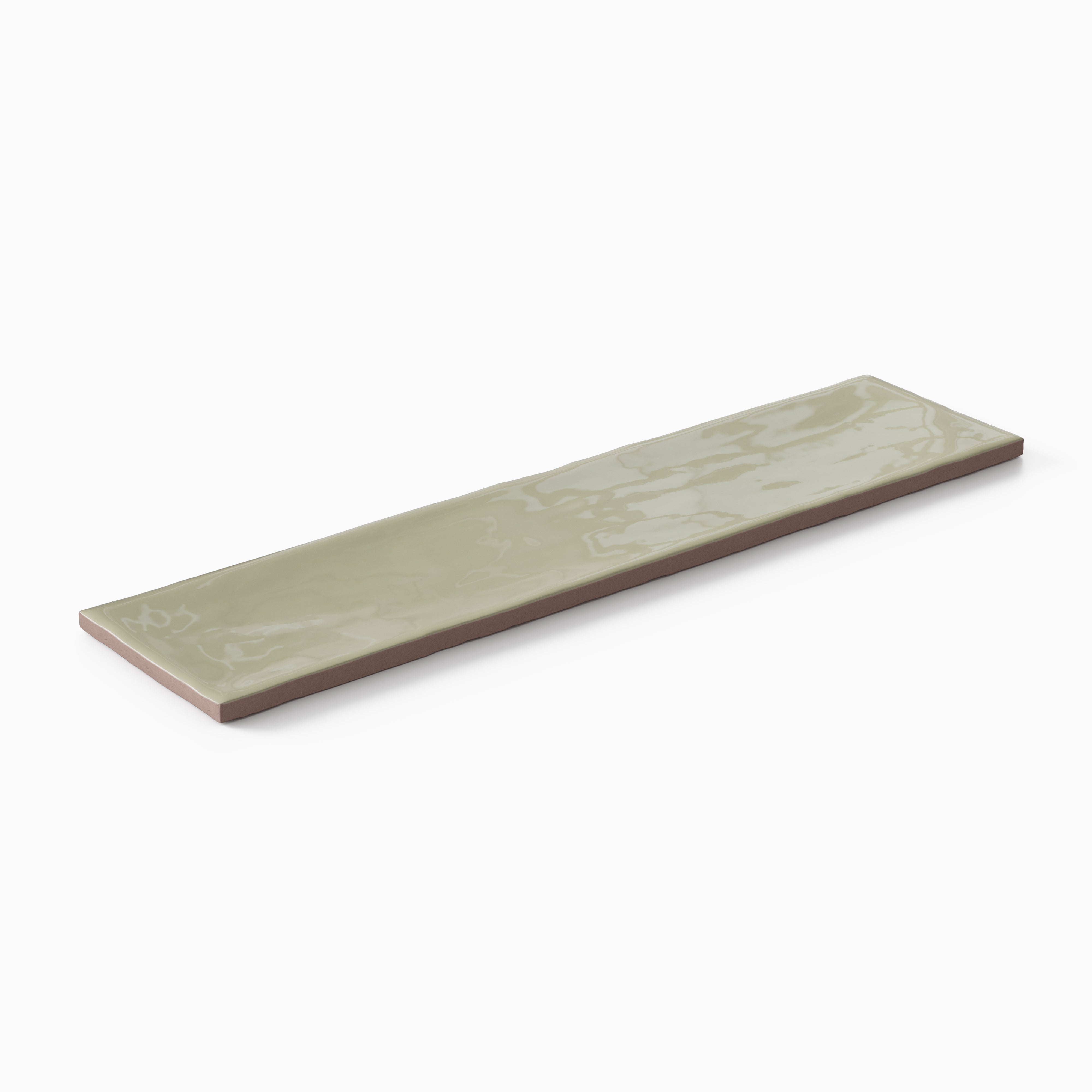 Harper 3 x 12 Glossy Ceramic Tile in Basil