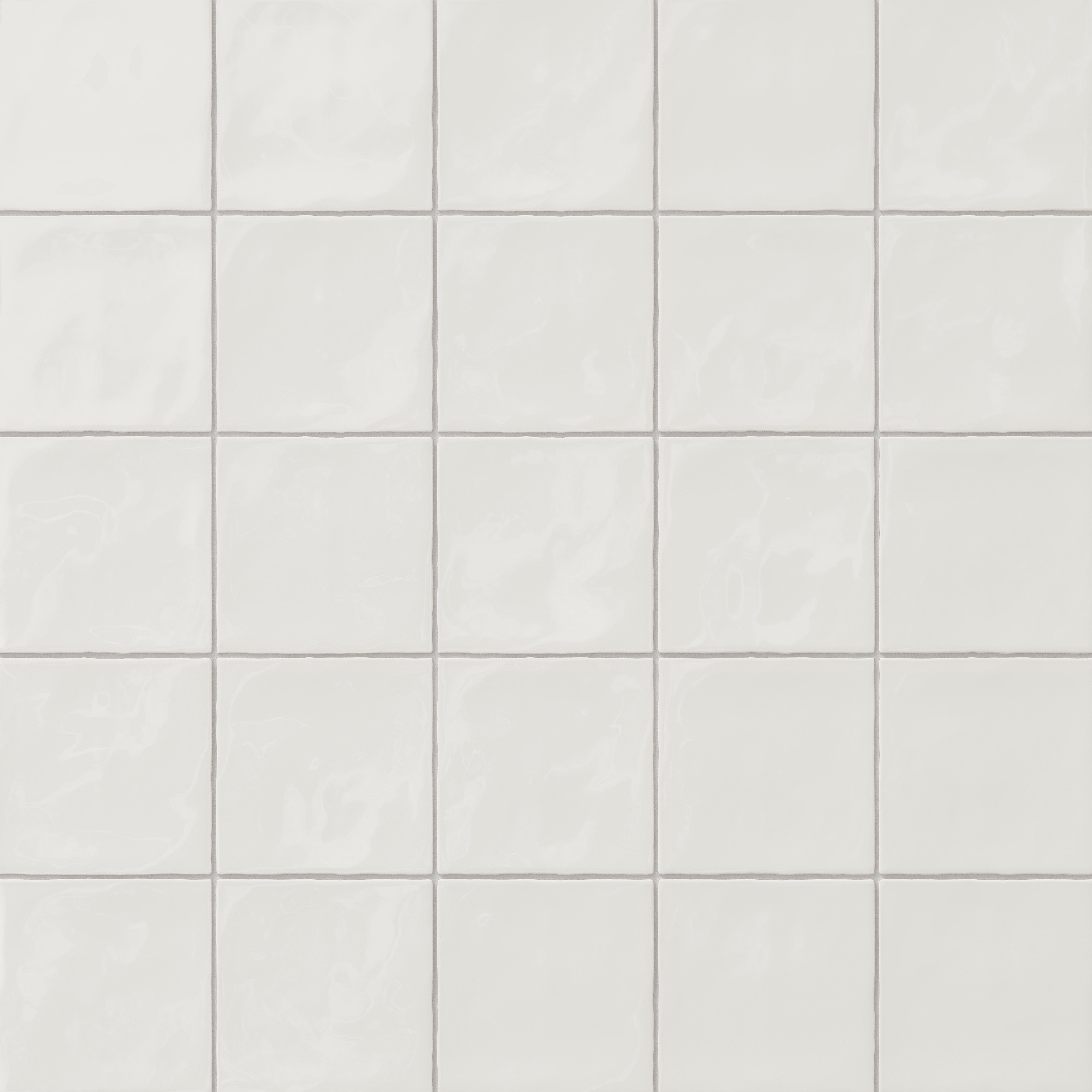 Harper 5 x 5 Glossy Ceramic Tile in Quill Grey