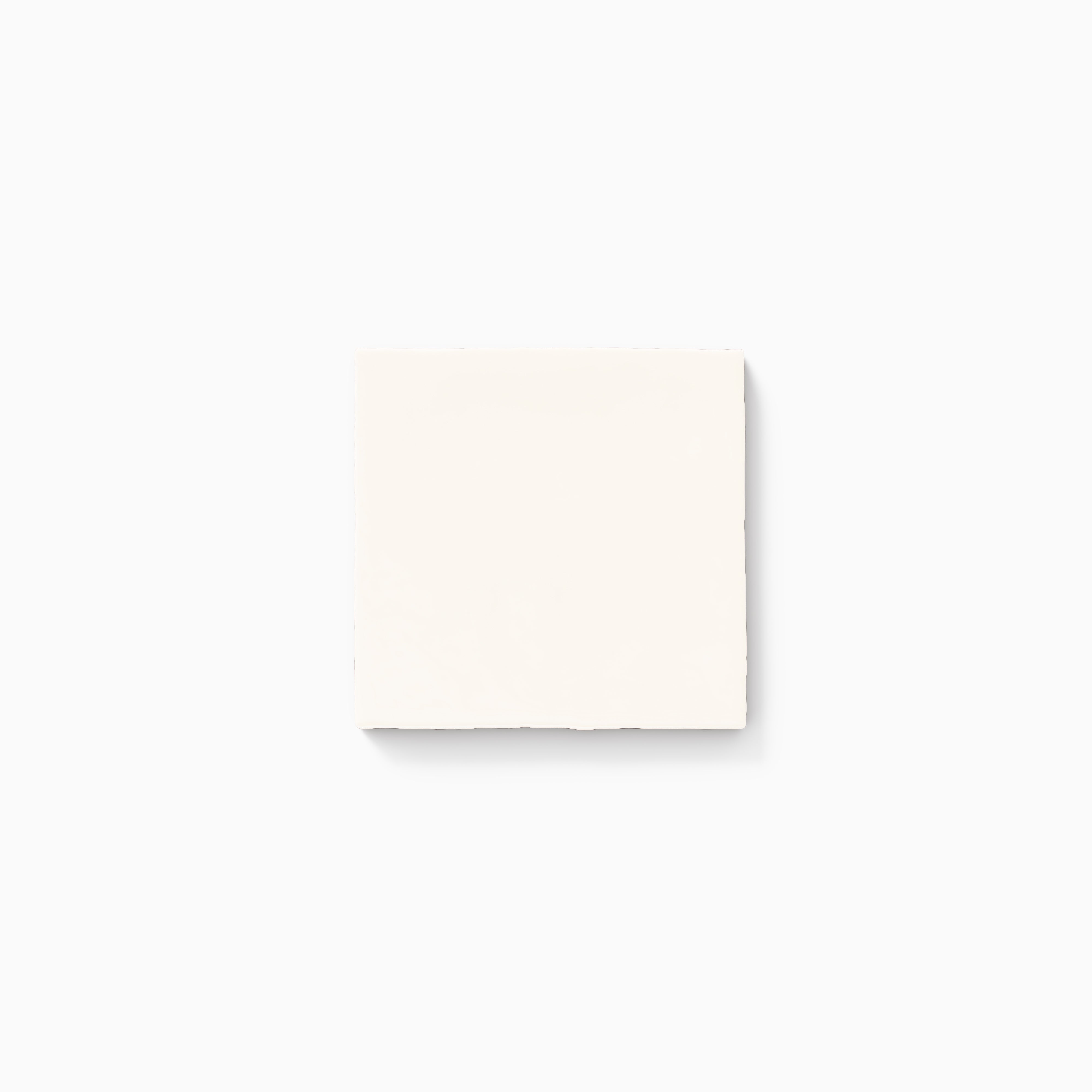 Harper 5 x 5 Glossy Ceramic Tile in Eggshell
