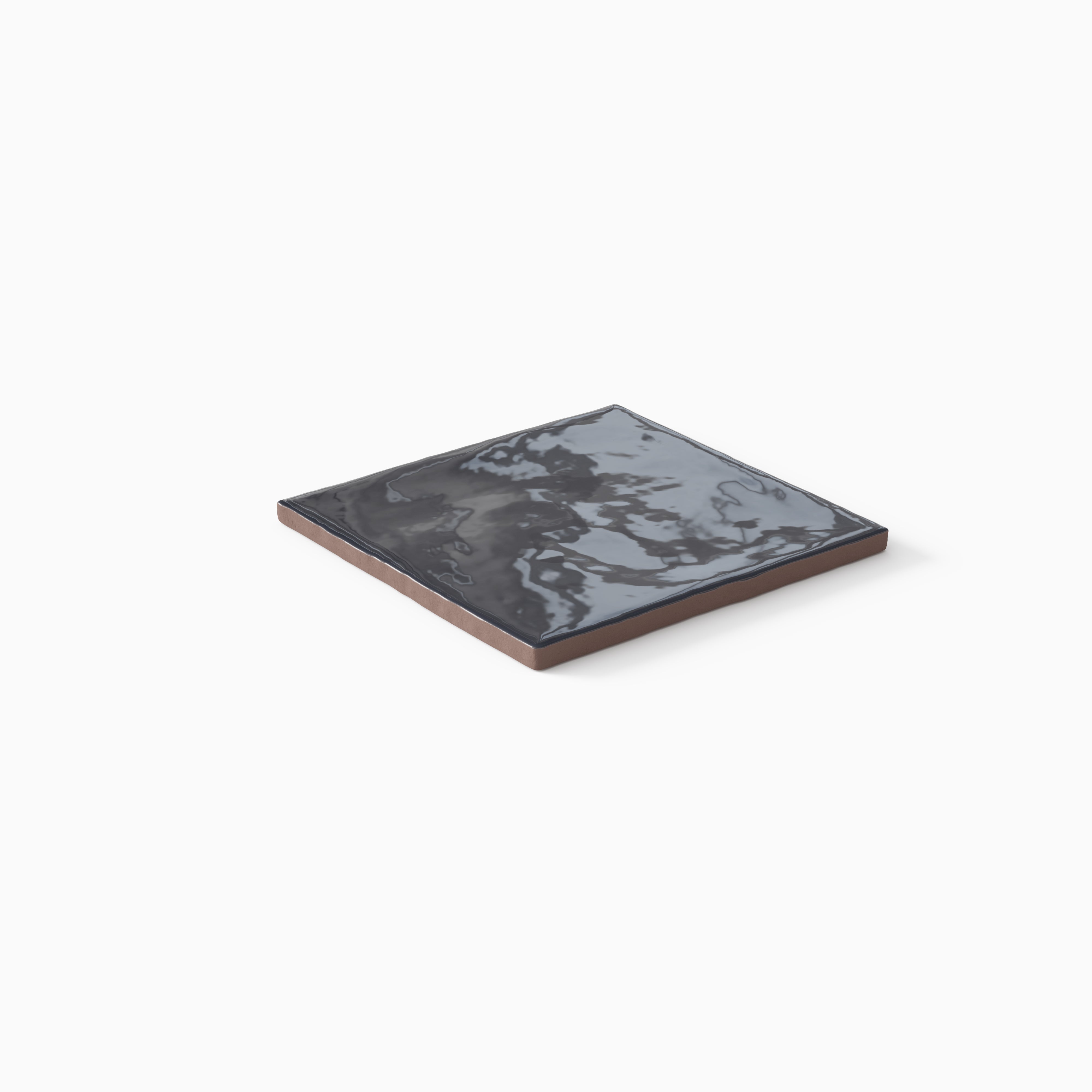 Harper 5 x 5 Glossy Ceramic Tile in Denim