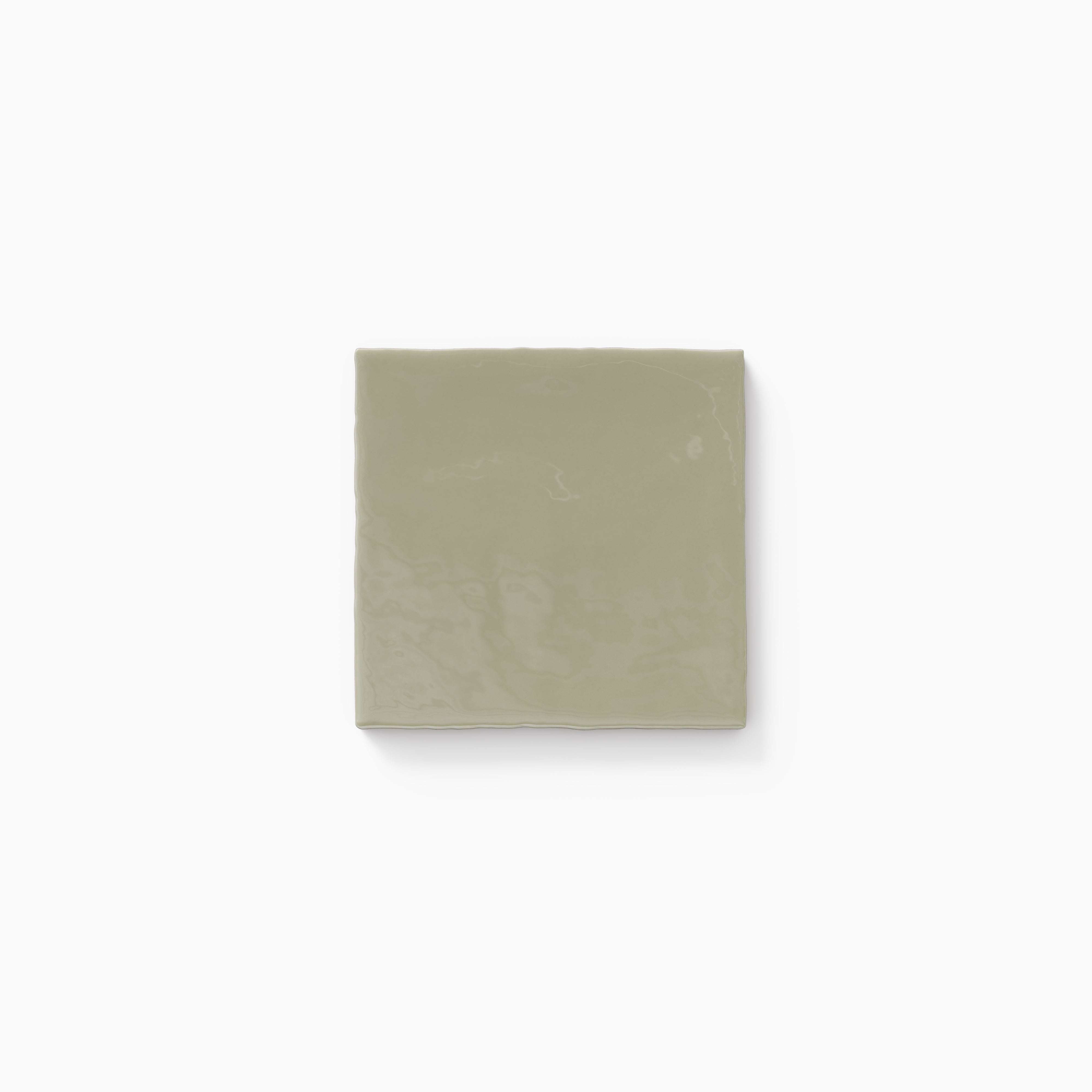 Harper 5 x 5 Glossy Ceramic Tile in Basil