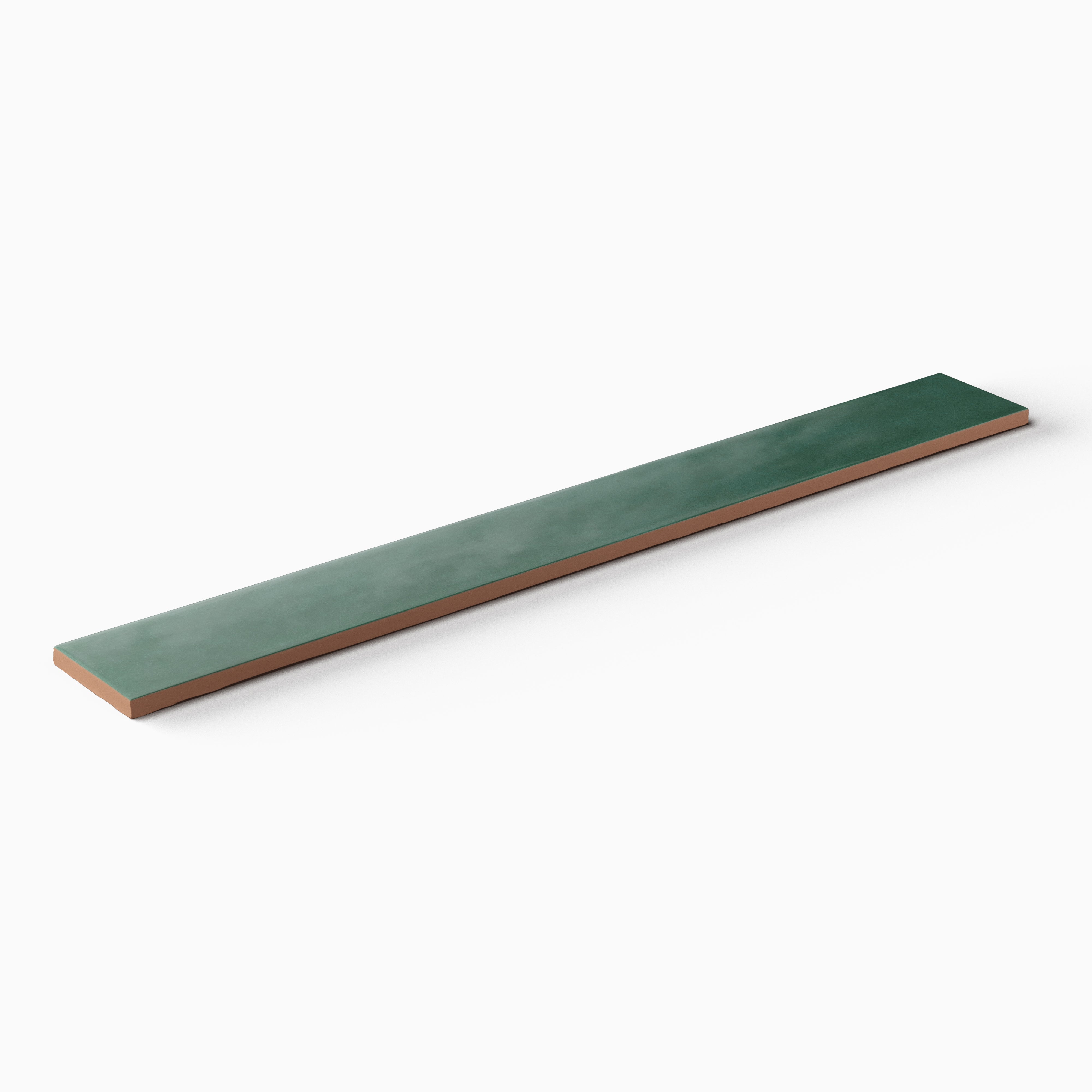 Remi 2x17 Glossy Ceramic Tile in Forest