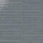 Remi 2x17 Glossy Ceramic Tile in Slate