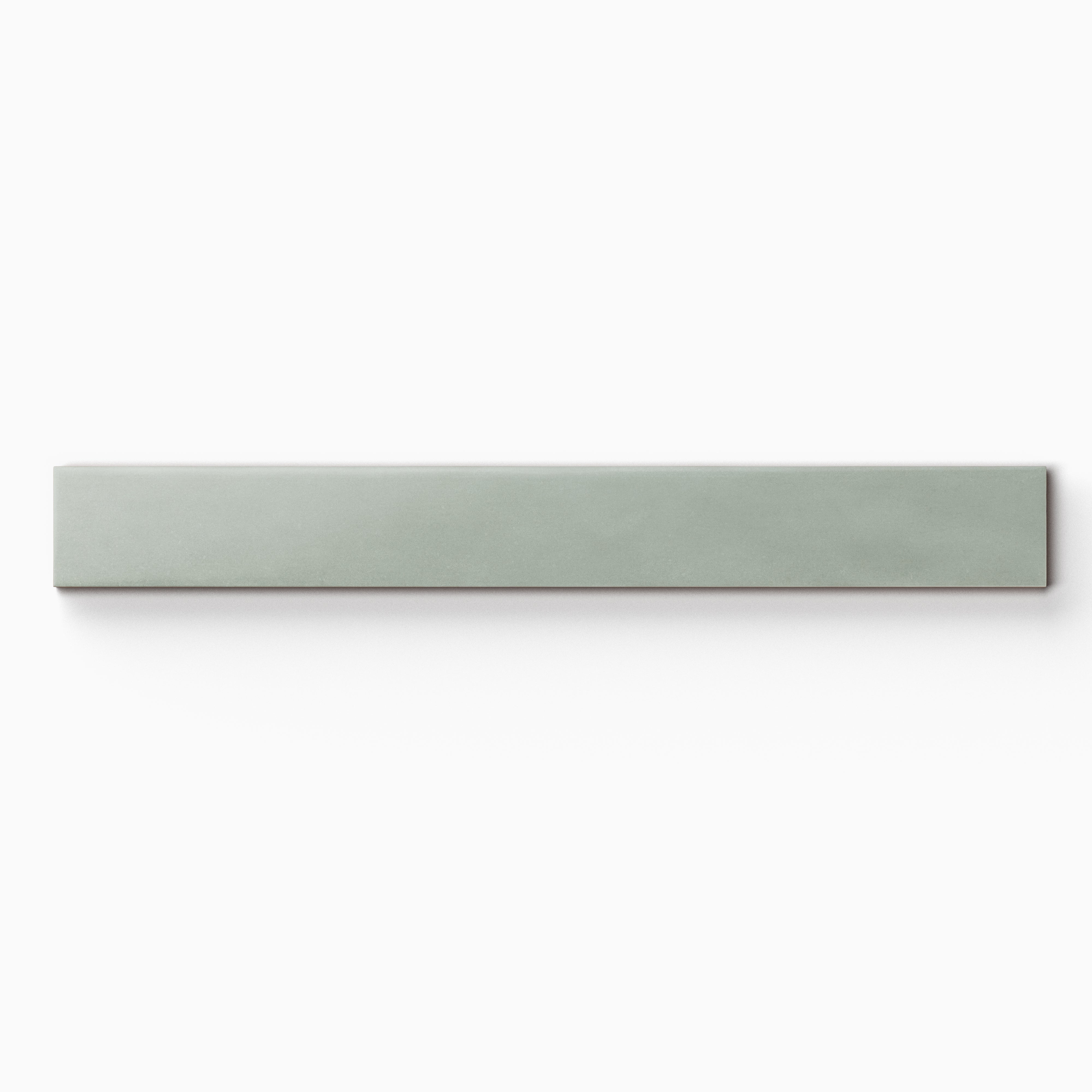 Remi 2 x 17 Glossy Ceramic Tile in Pistachio