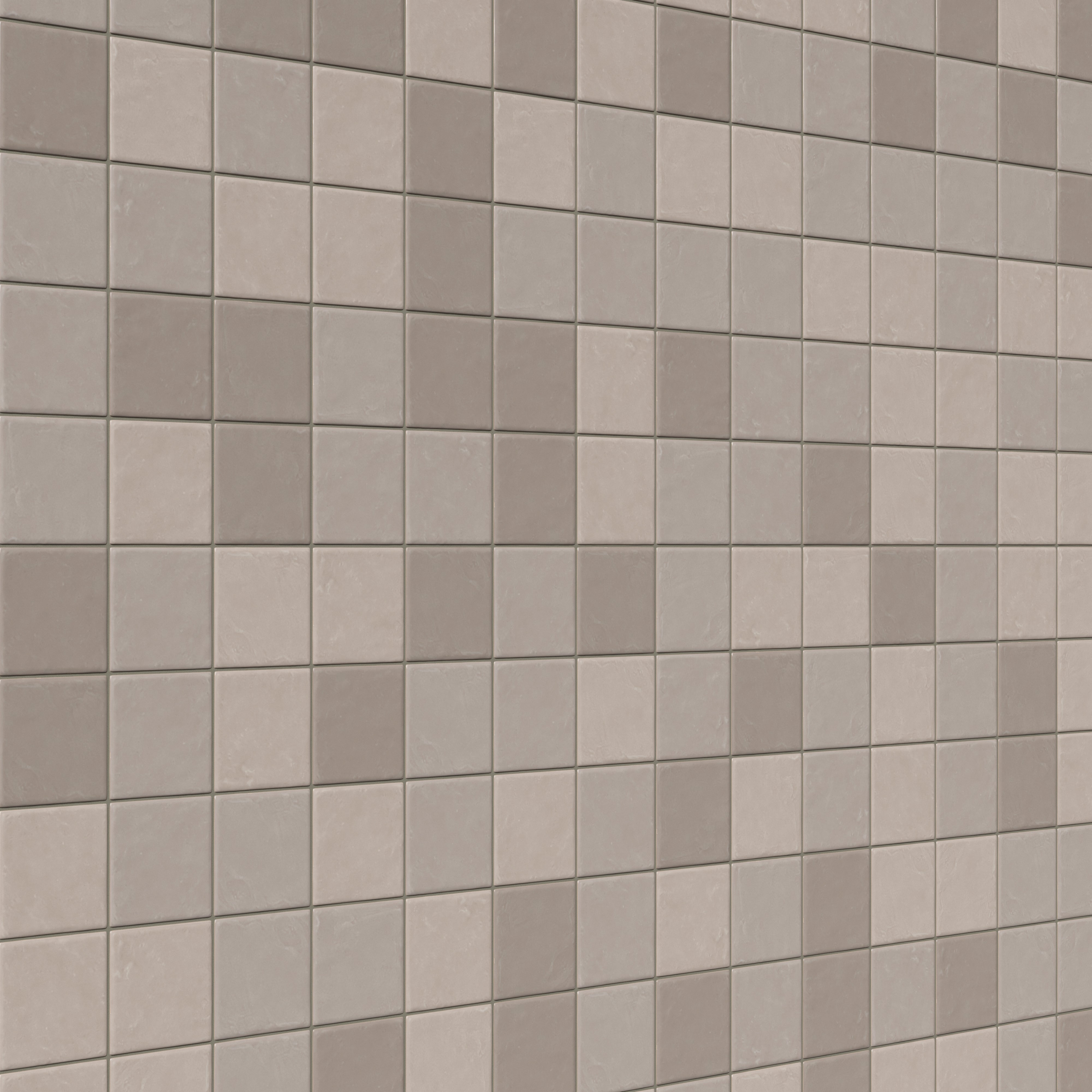 Mila 4 x 4 Glossy Ceramic Tile in Gray