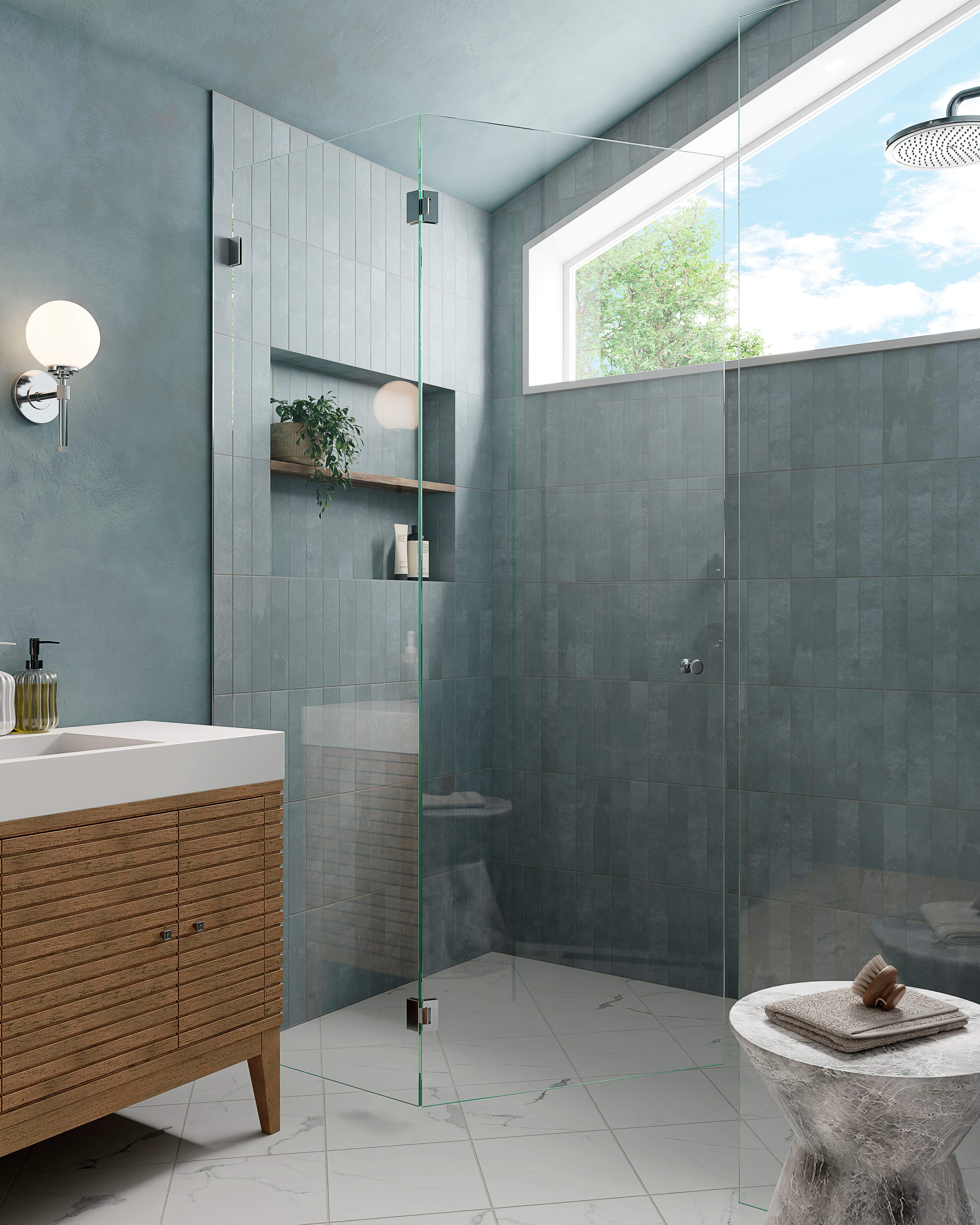 Isabel 2.5x12 Matte Porcelain Tile in Slate