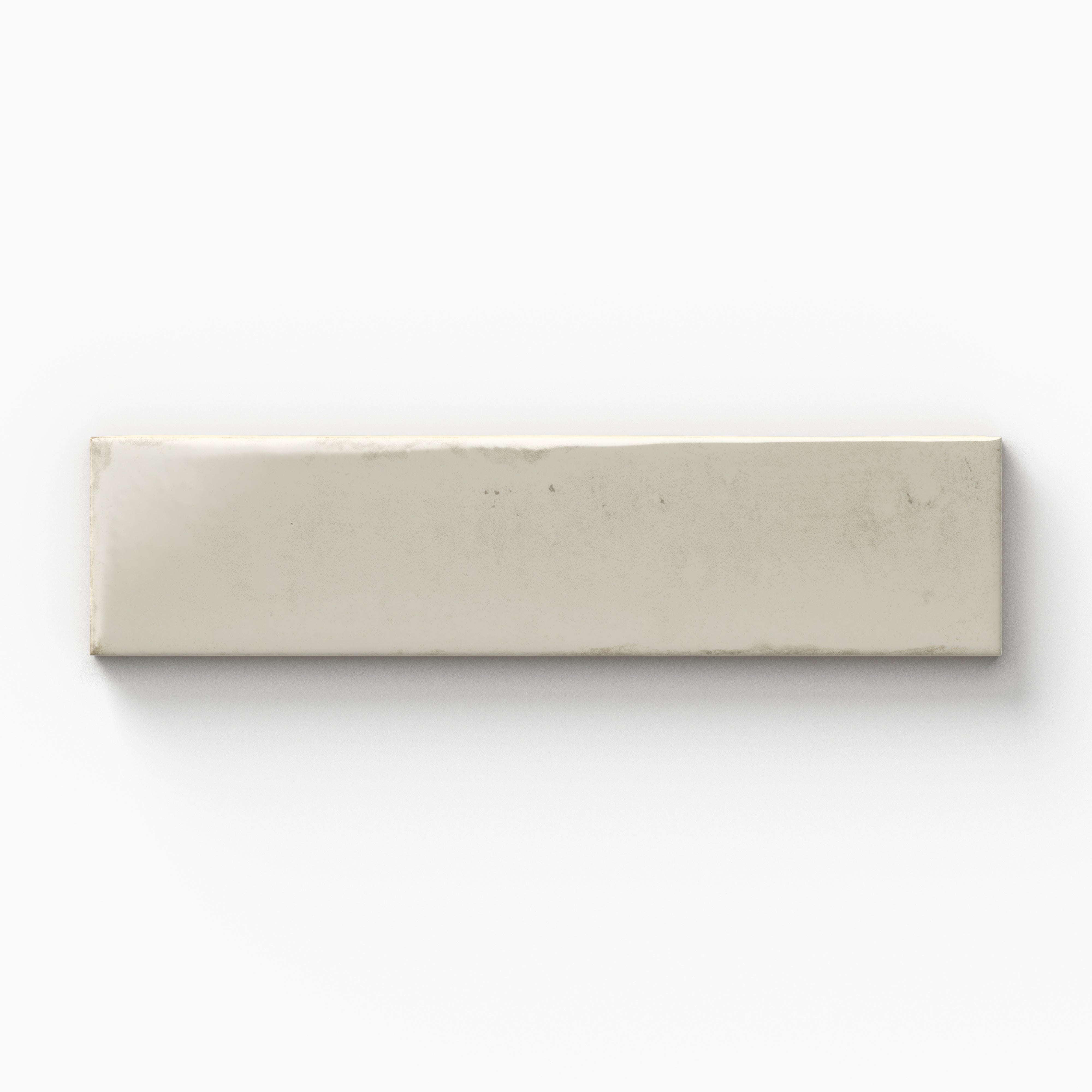 Mara 2x10 Glossy Ceramic Tile in Sheep's Wool