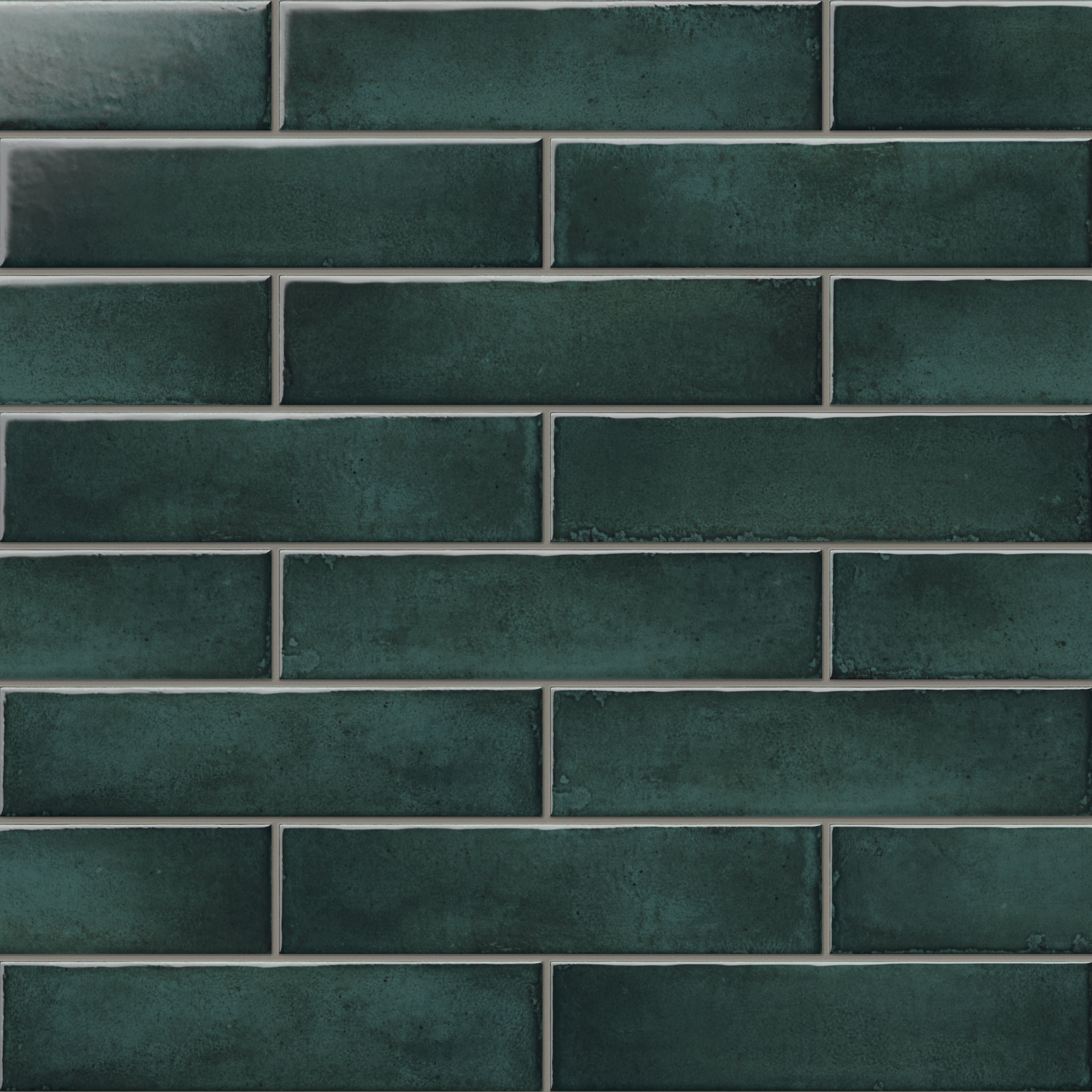 Mara 2 x 10 Glossy Ceramic Tile in Indigo Blue