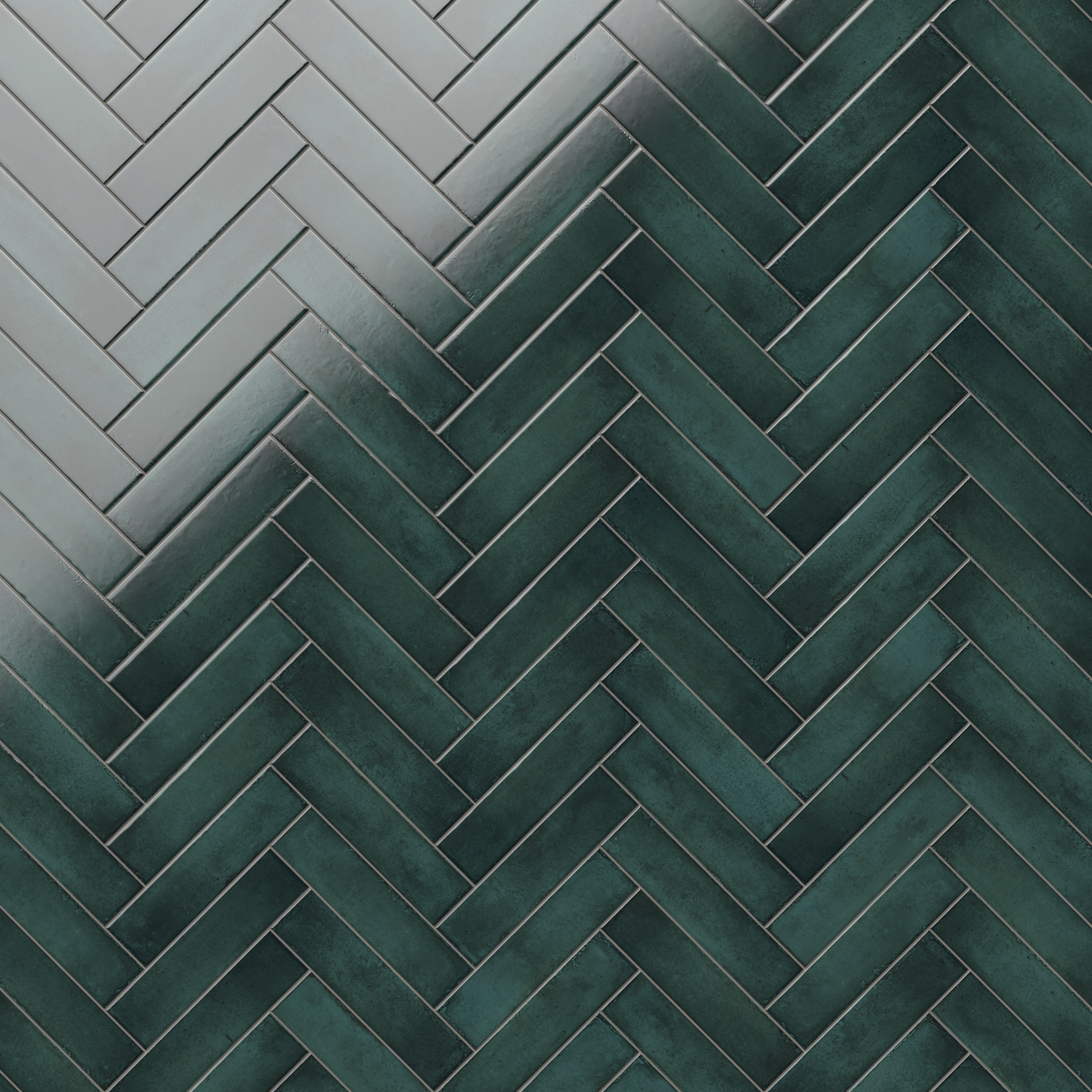 Mara 2 x 10 Glossy Ceramic Tile in Indigo Blue