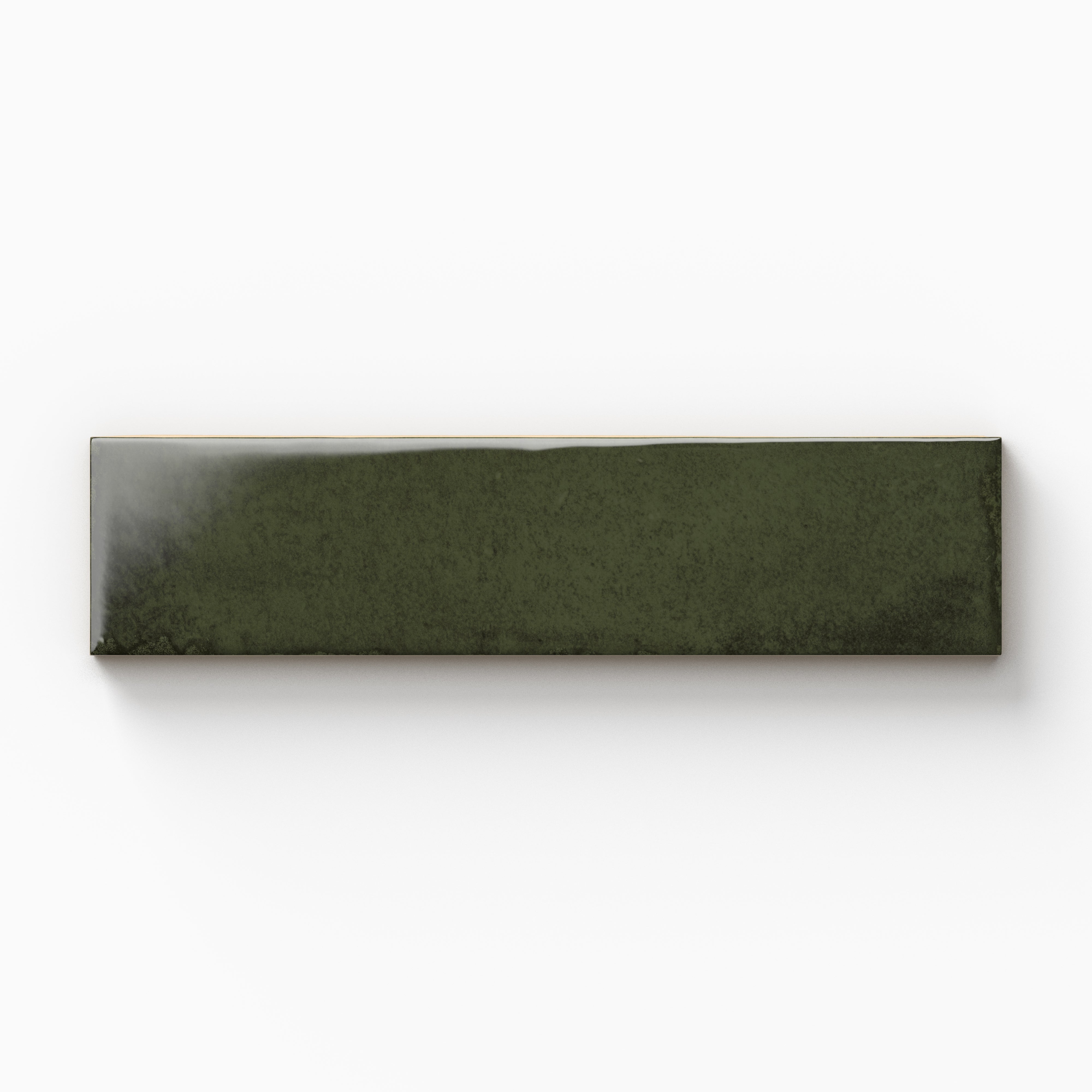 Mara 2 x 10 Glossy in Nettle Green Sample