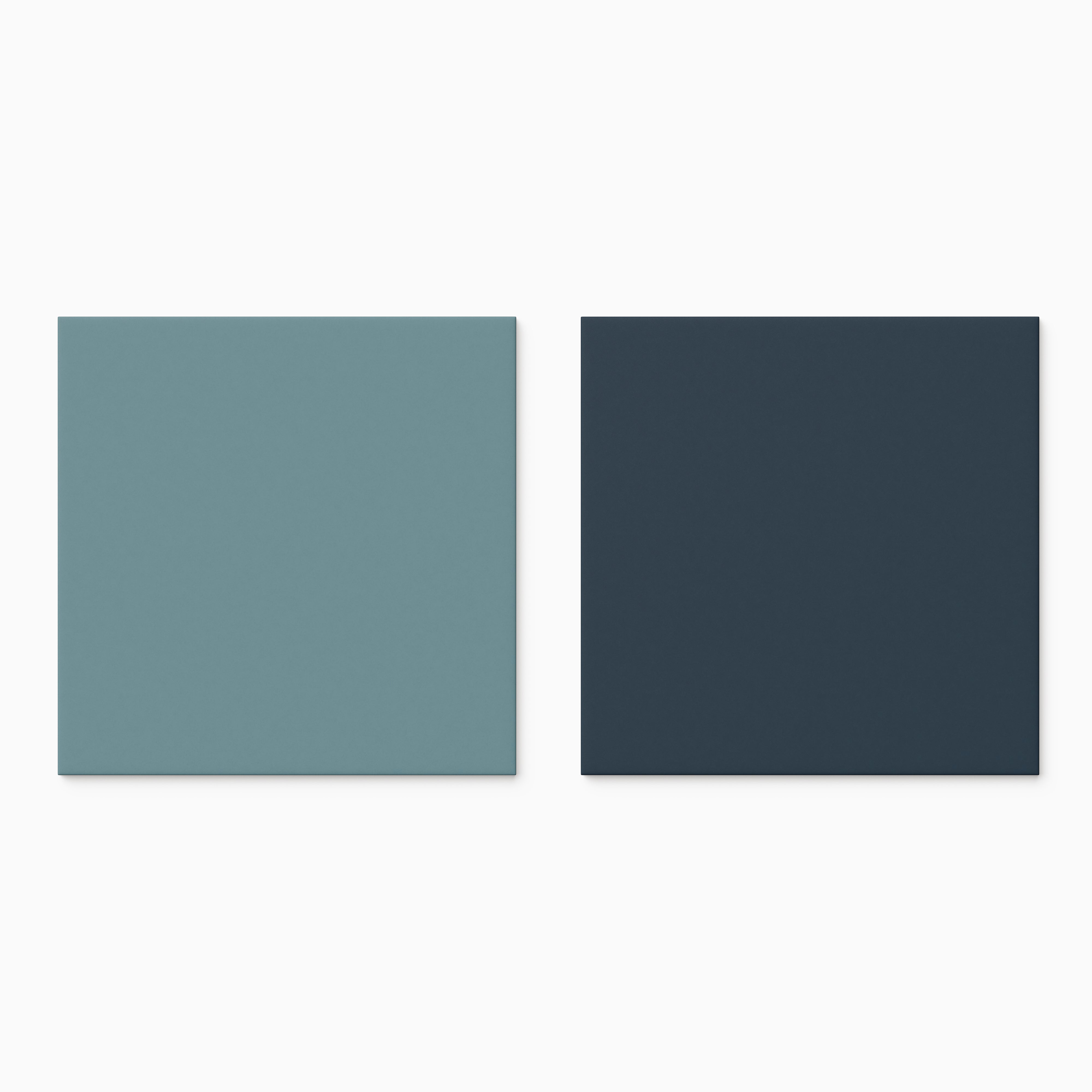 Merrick 8 x 8 Checkerboard Matte Porcelain Tile in Ska Blue and Rhythm and Blues