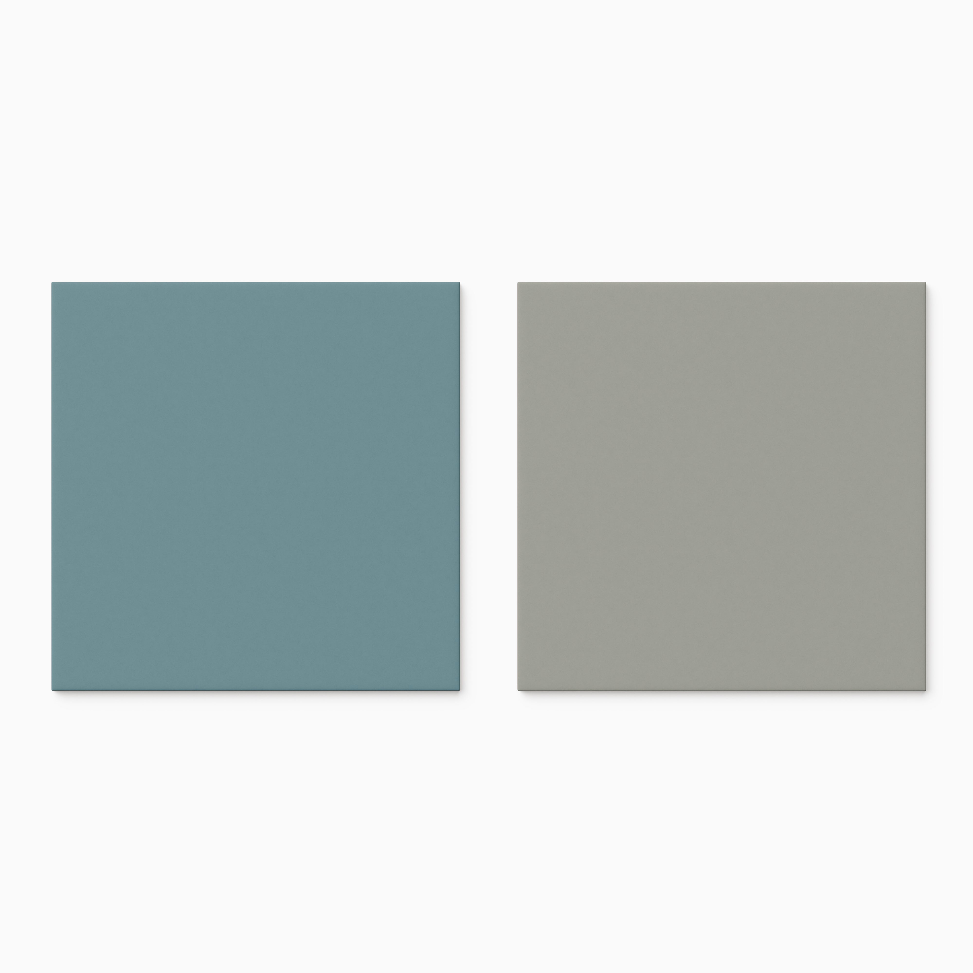 Merrick 8 x 8 Checkerboard Matte Porcelain Tile in Ska Blue and Gothic Grey