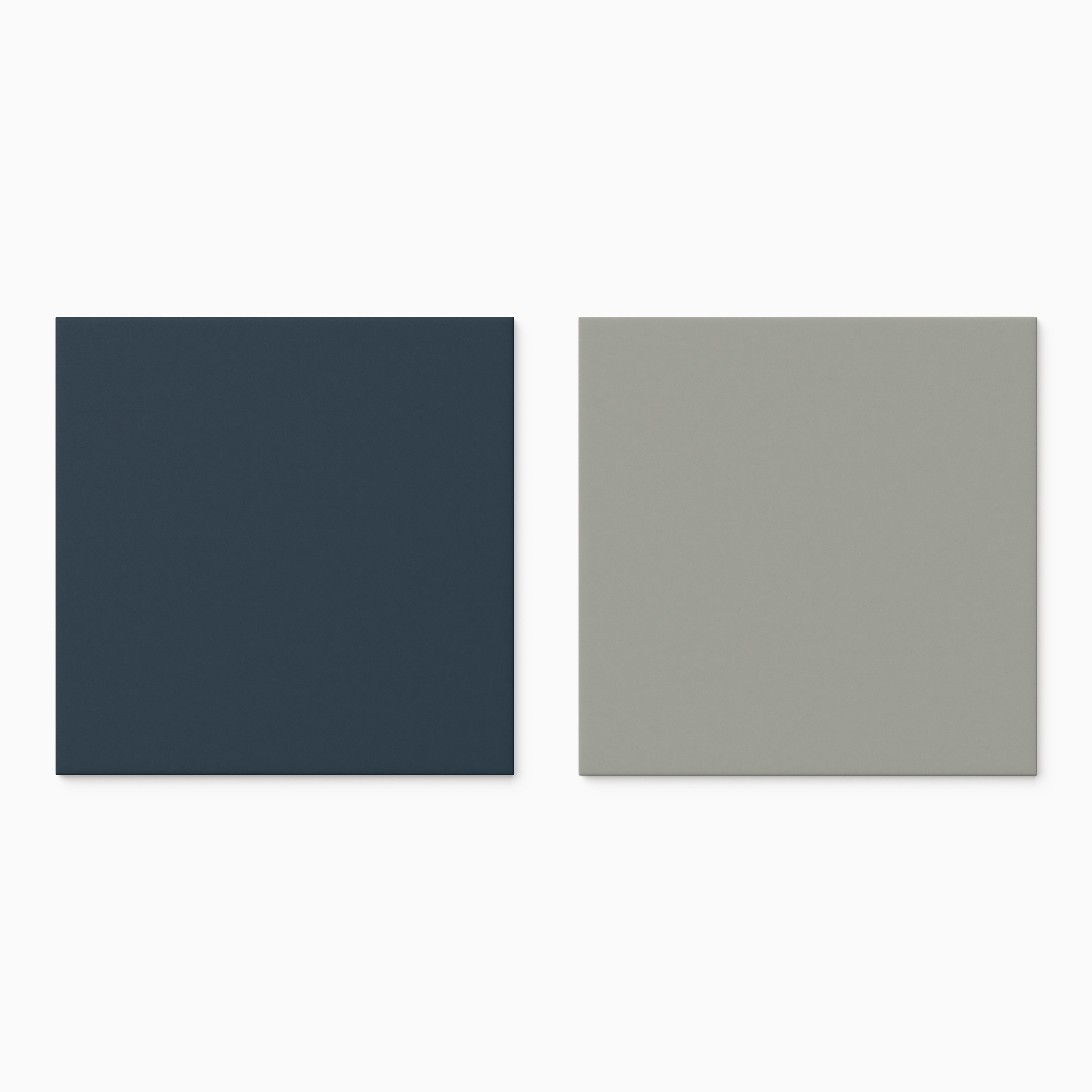 Merrick 8 x 8 Checkerboard Matte Porcelain Tile in Rhythm and Blues and Gothic Grey