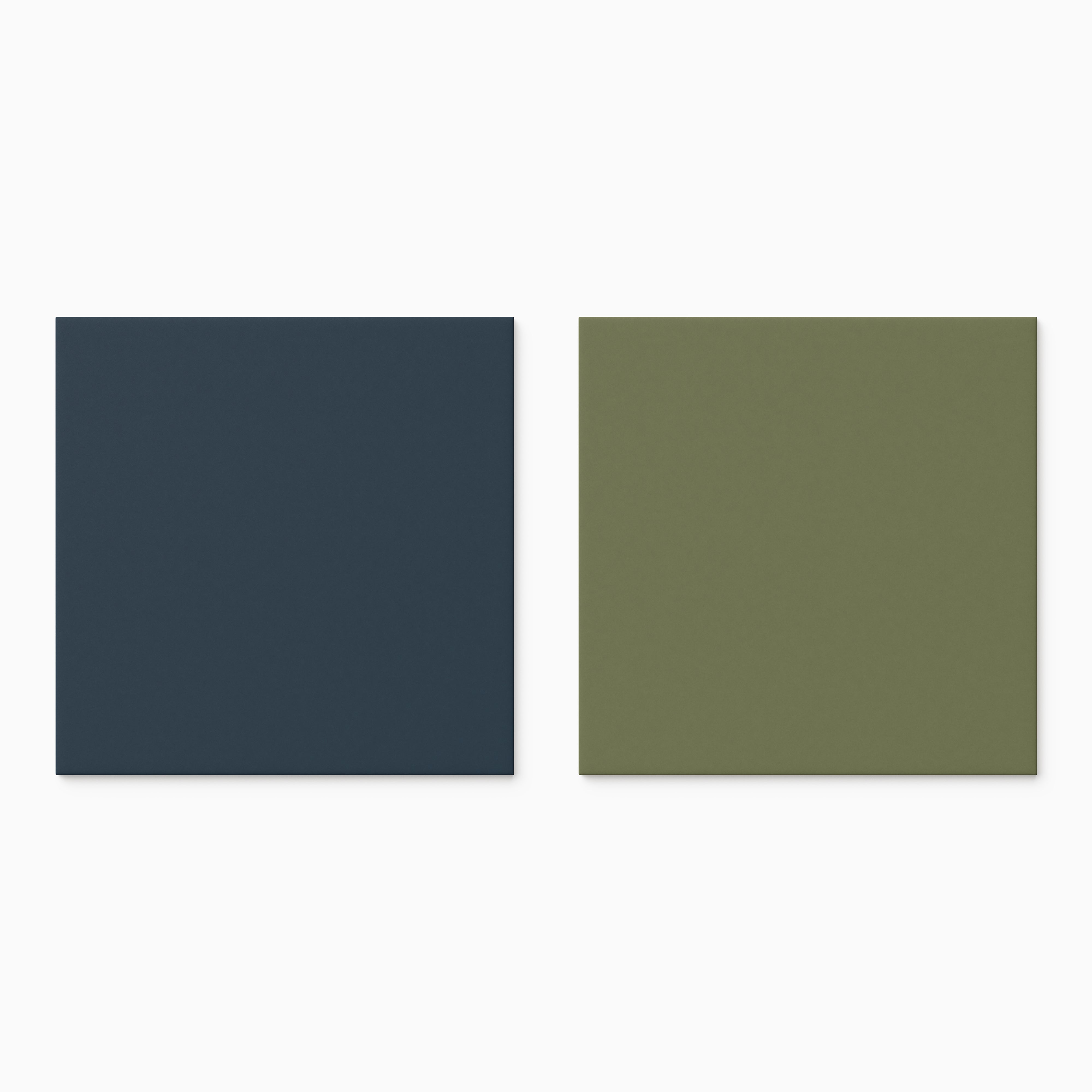 Merrick 8 x 8 Checkerboard Matte Porcelain Tile in Rhythm and Blues and Folk Green