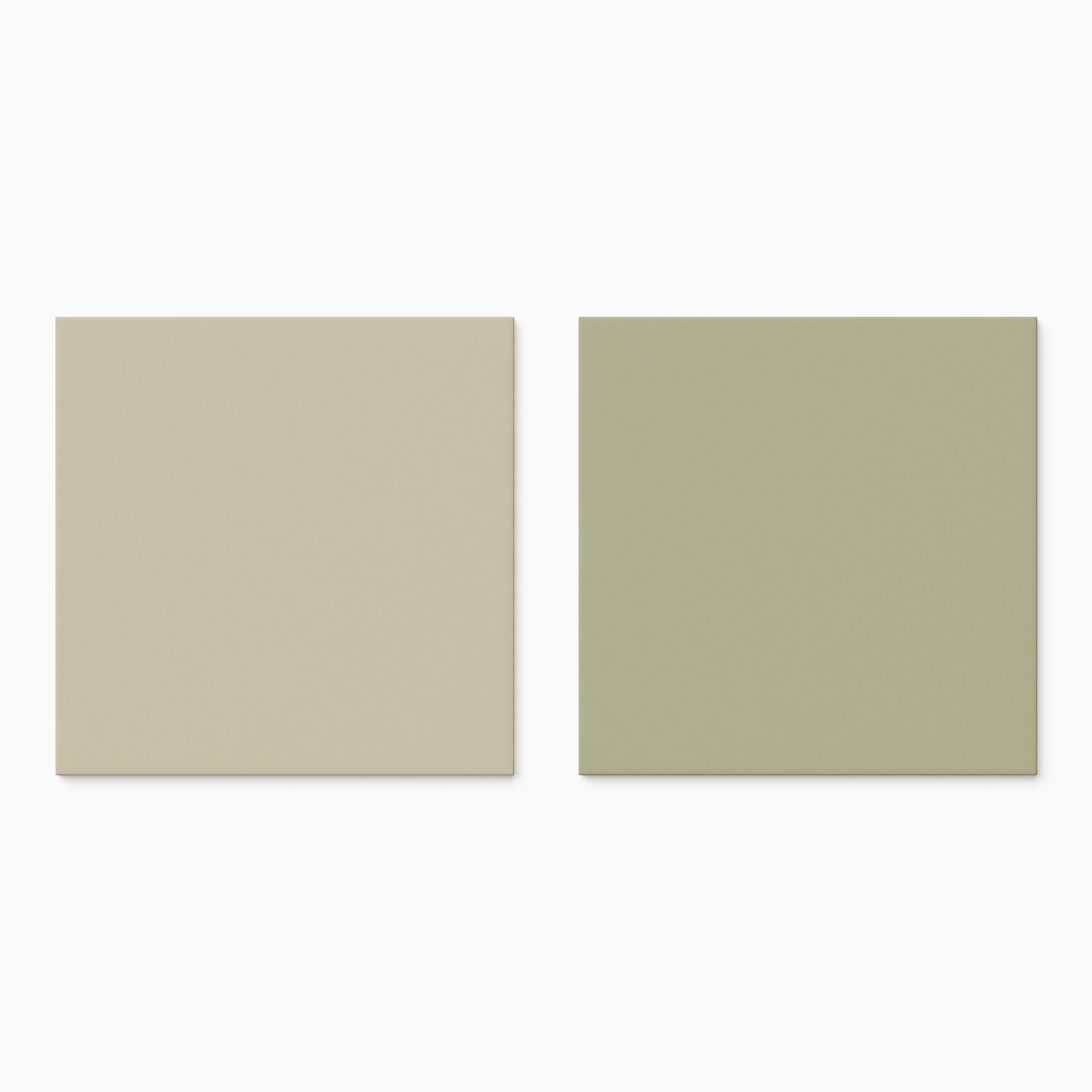 Merrick 8 x 8 Checkerboard Matte Porcelain Tile in Classical Beige and Lounge Light Green