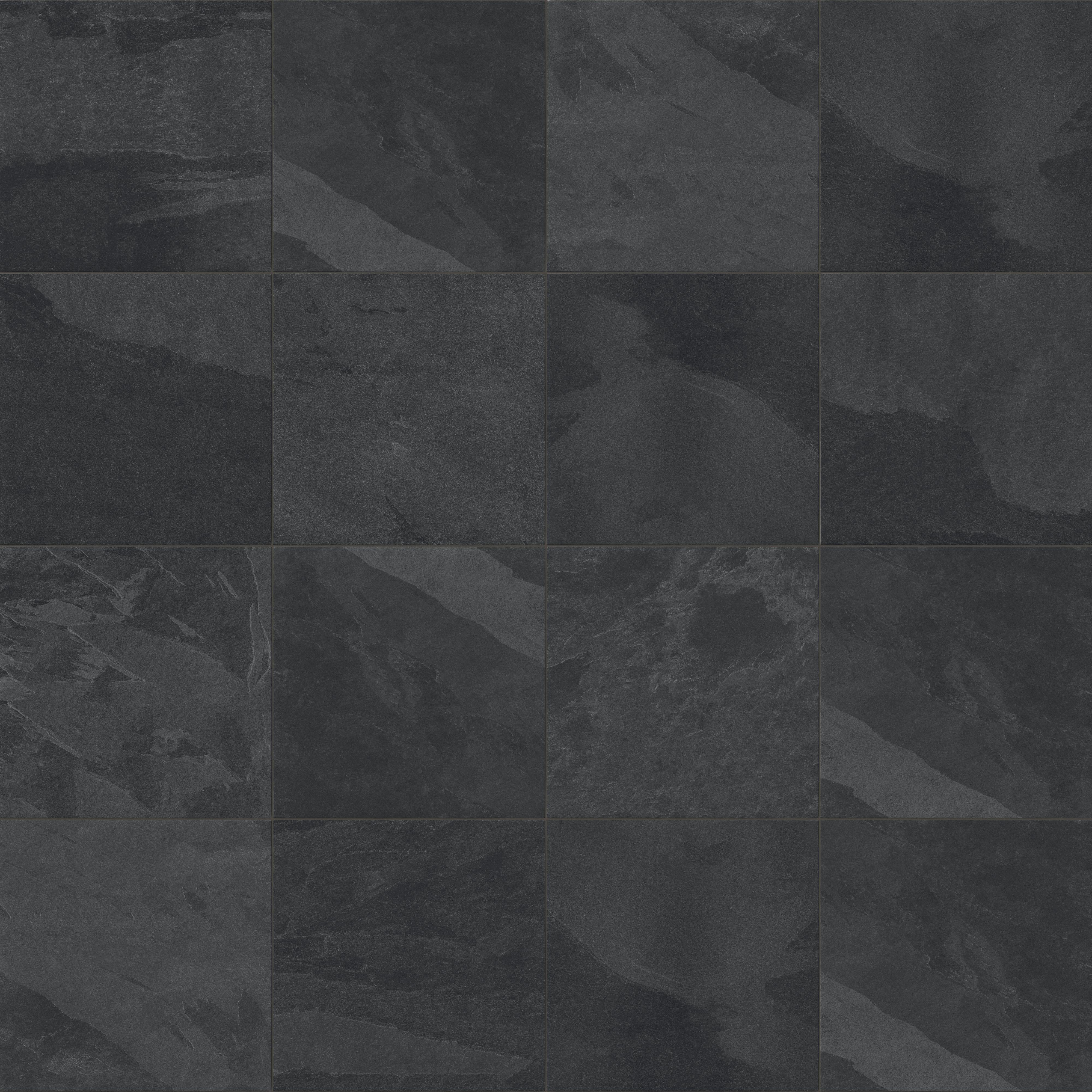 Aurora 24x24 Matte Porcelain Tile in Lava