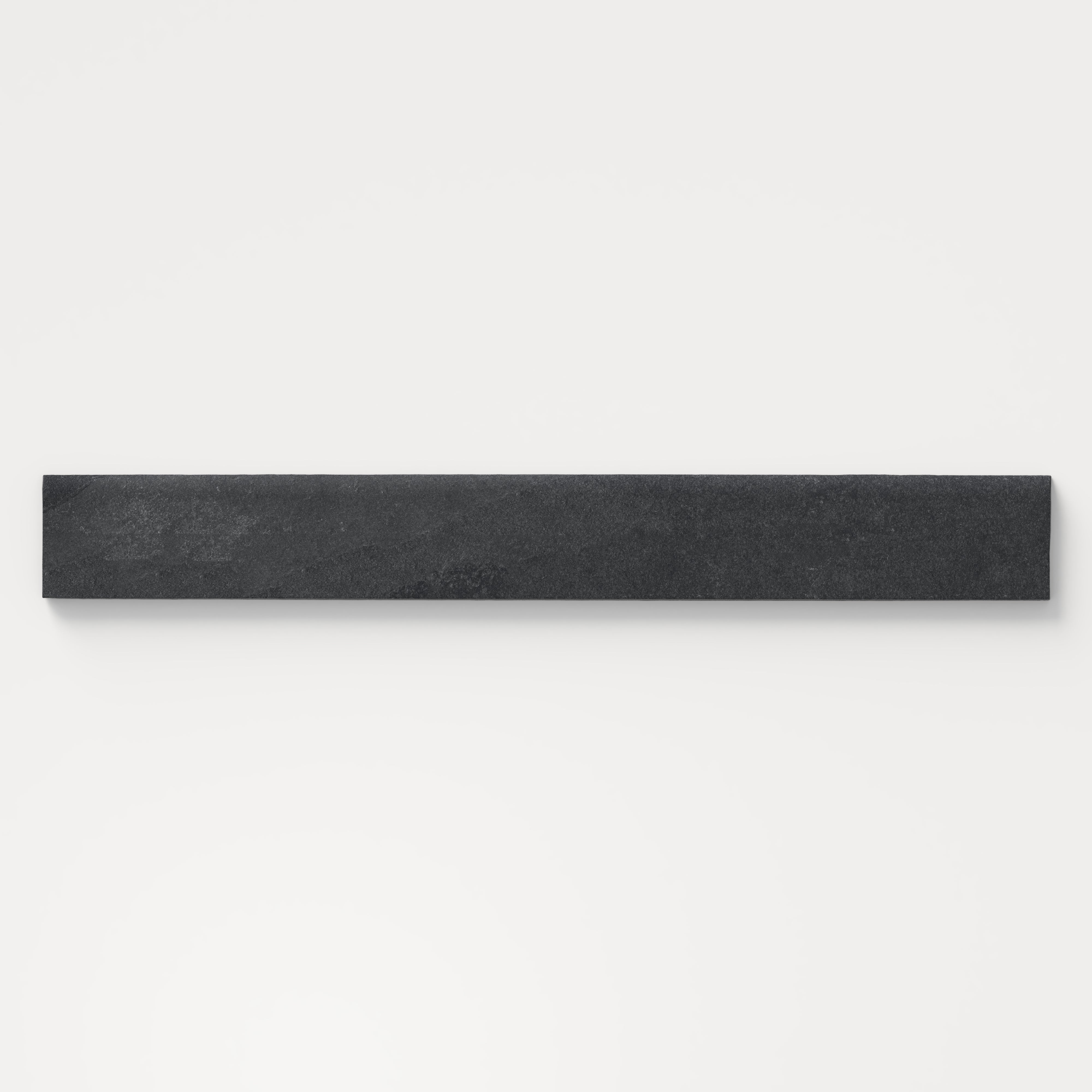 Aurora 3x24 Matte Porcelain Bullnose Tile in Lava