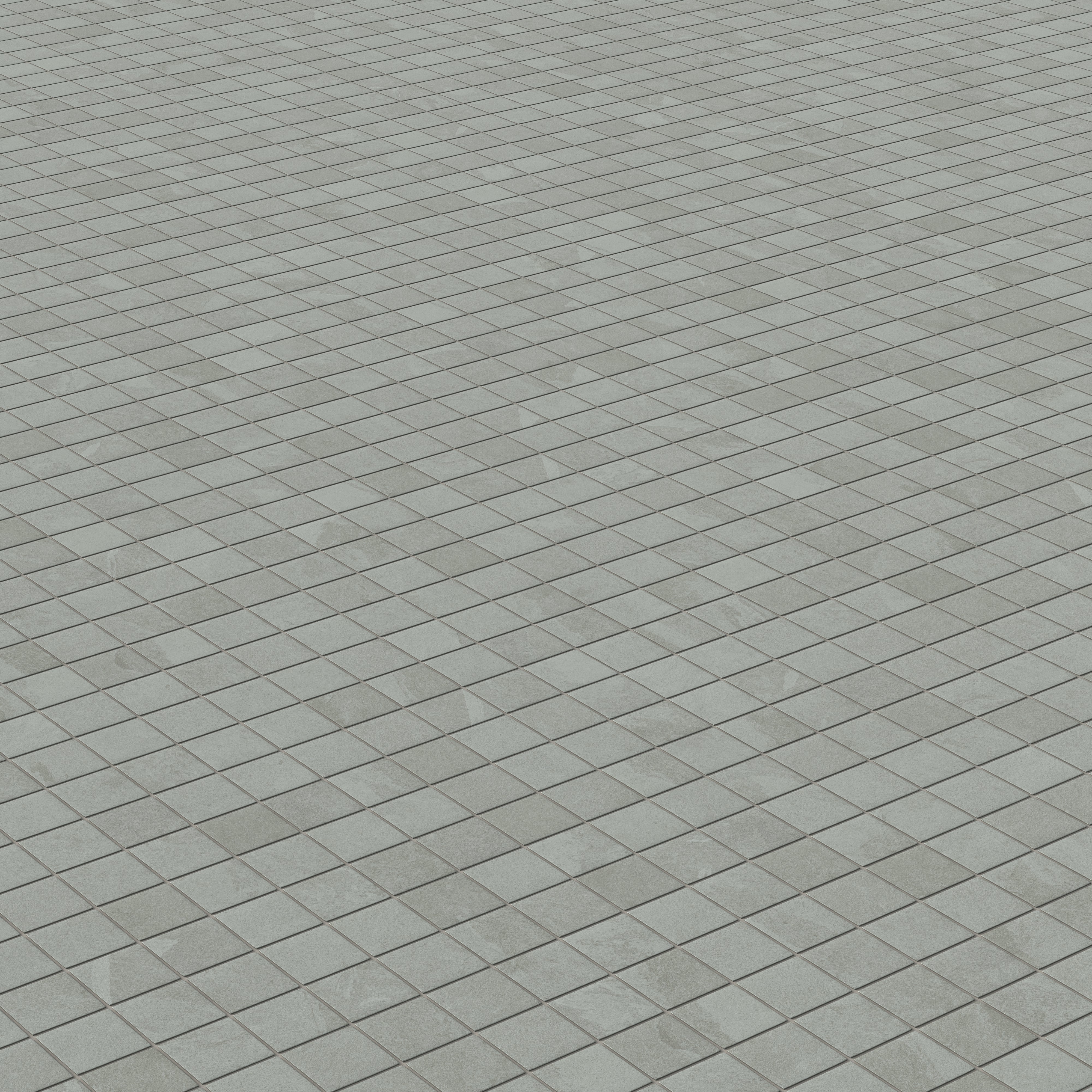 Aurora 2x2 Matte Porcelain Mosaic Tile in Ardesia