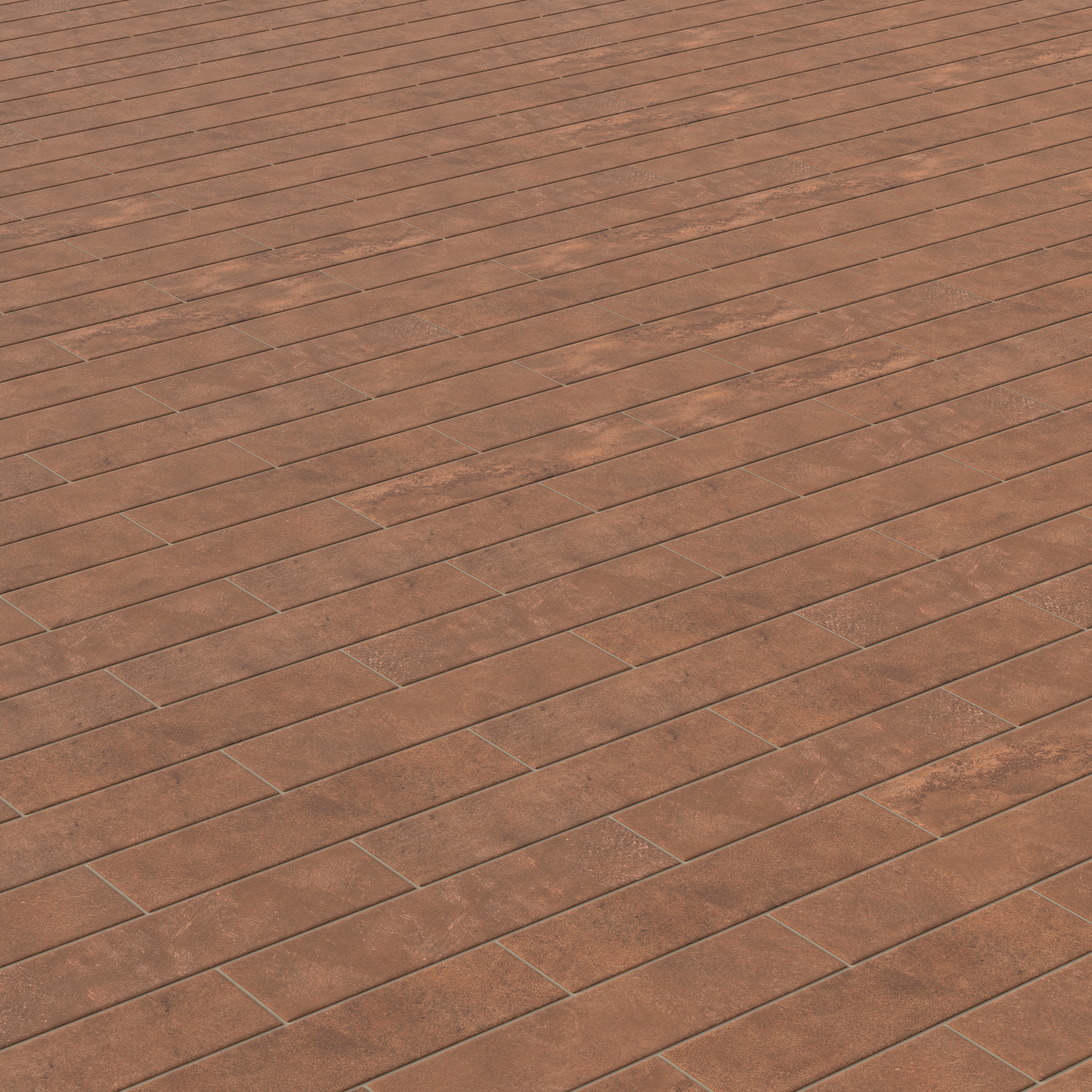 Kai 3x12 Matte Porcelain Tile in Terracotta